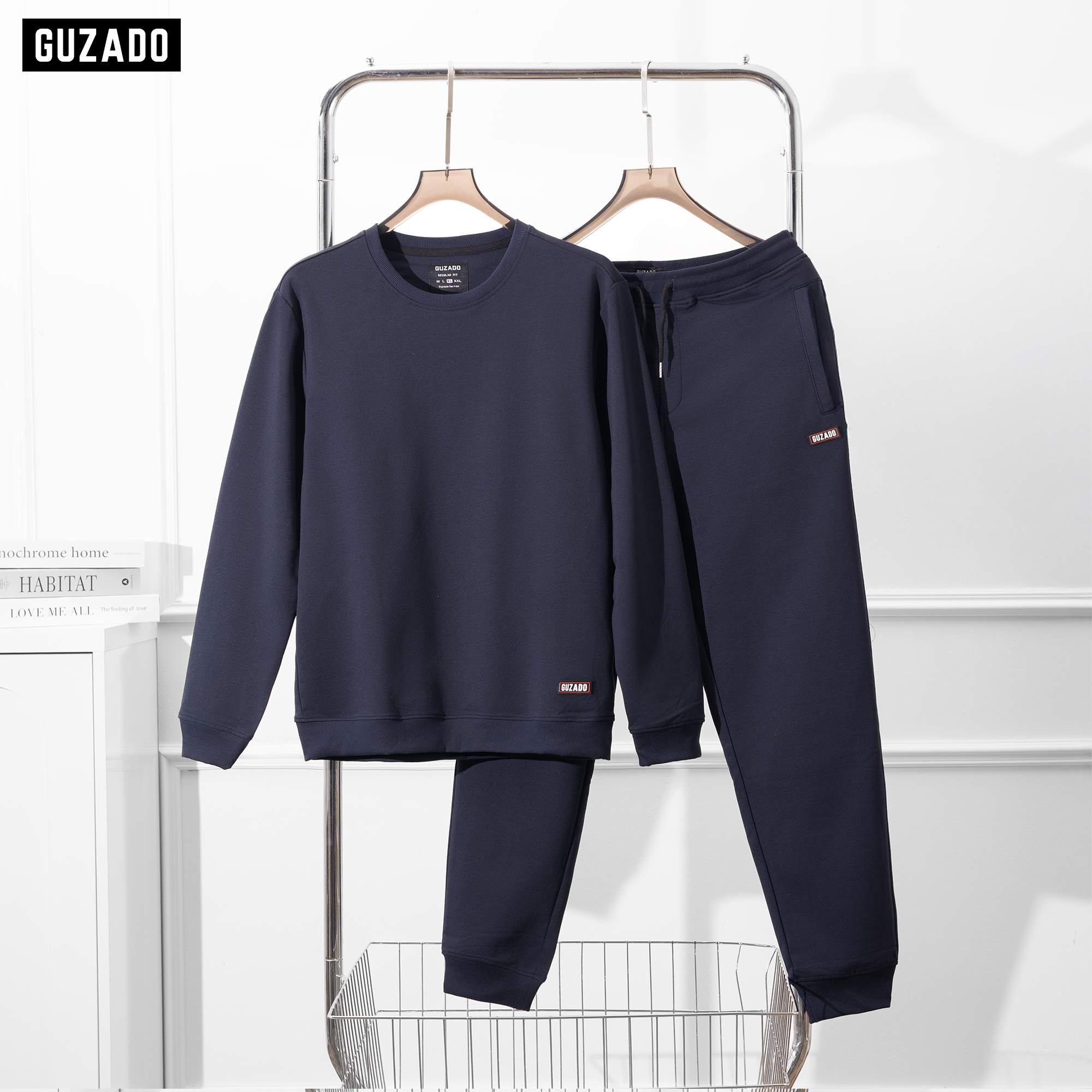 Bộ Nỉ Nam GUZADO Co Giãn, Giữ Ấm Tốt GBN01_thumbnail_0