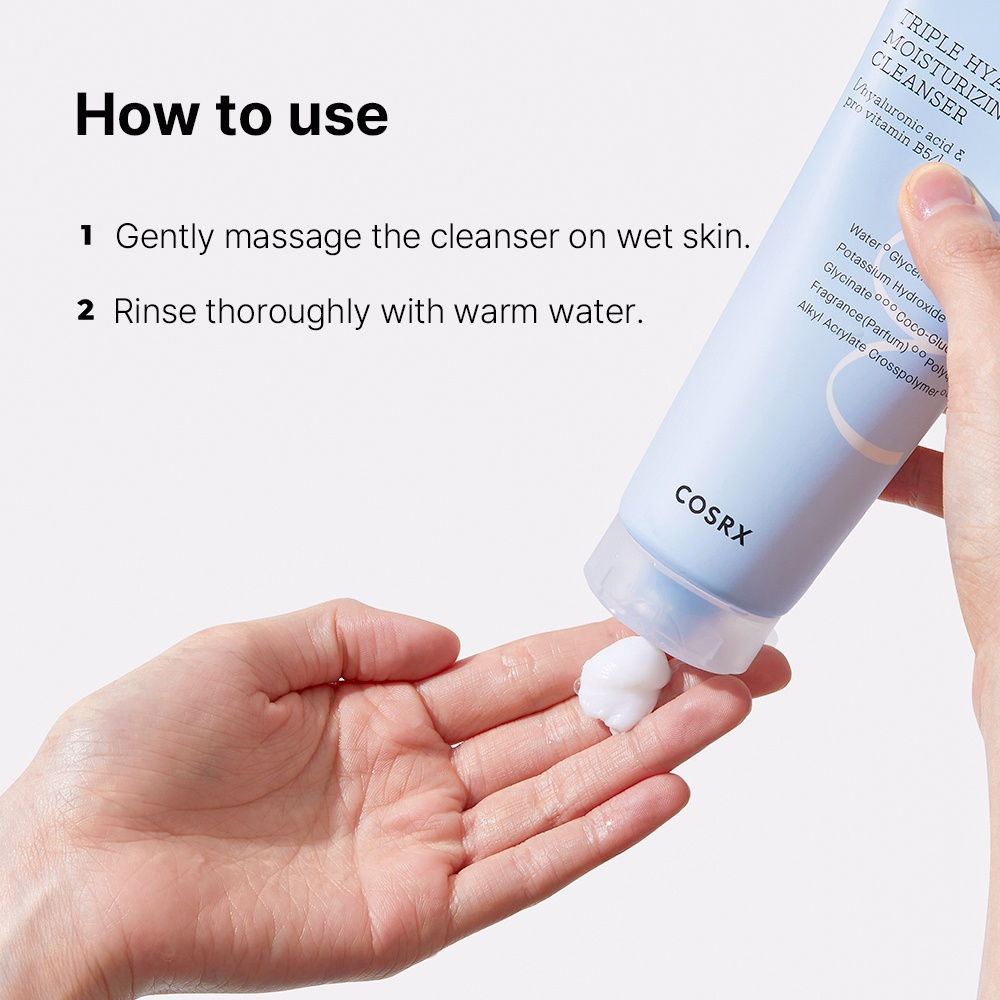 Hydrium Triple Hyaluronic Moisturizing Cleanser