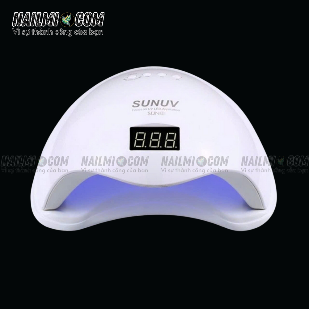 Máy hơ gel Không tích điện-Sun 5 plus bản Anh
