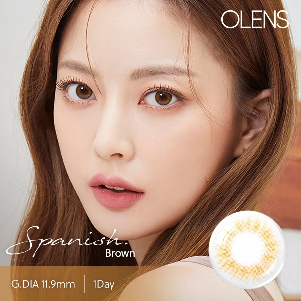 OLENS Official Spanish Brown 1Day 10P Contact Lens_thumbnail_7