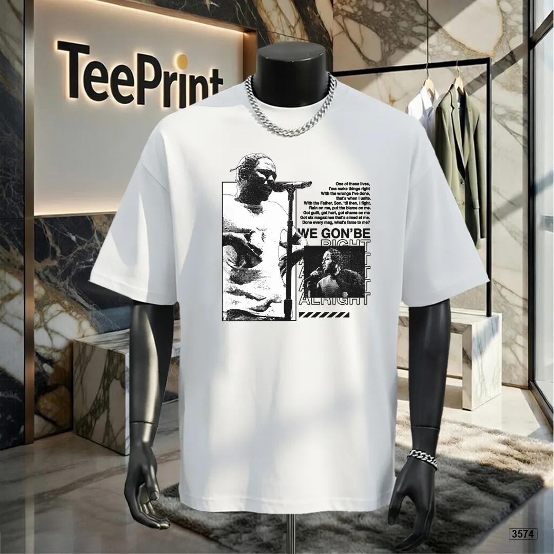 Áo thun nam form rộng phong cách retro TeePrint 3574