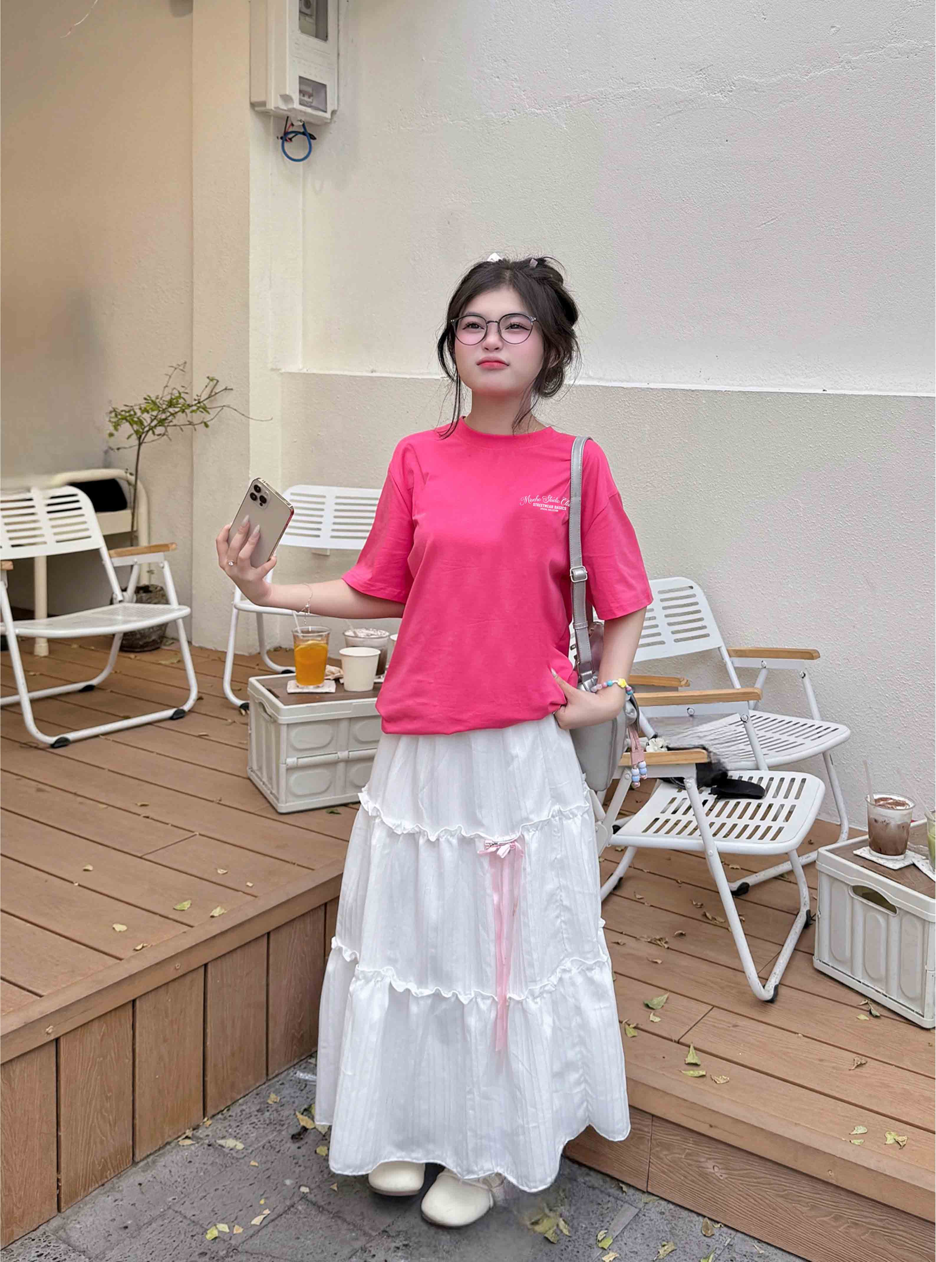 Áo thun nữ Local Brand form rộng chất vải cotton thoáng mát cổ tròn ATD1690 Miucho in mix_thumbnail_4