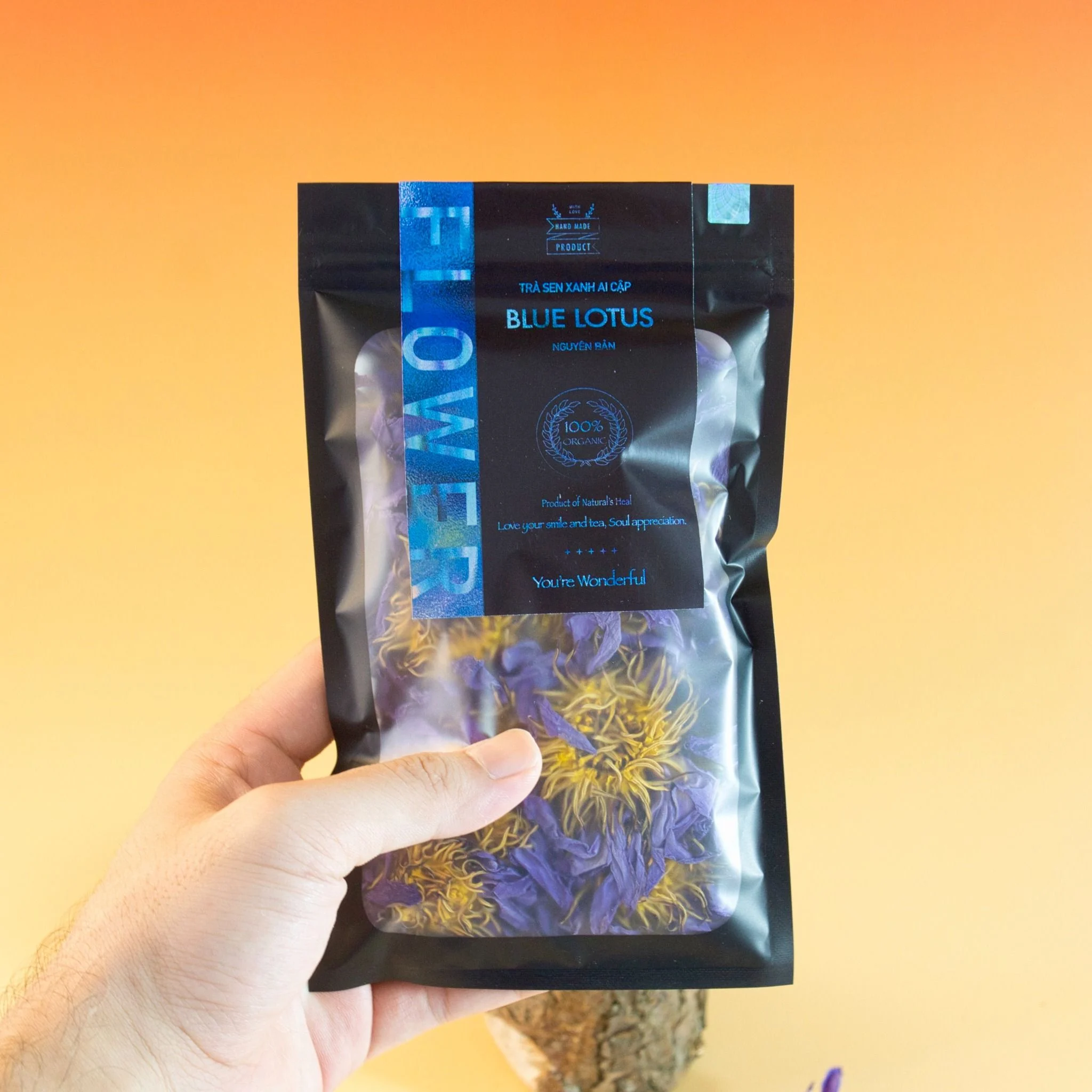 Blue Lotus - Sen Xanh Ai Cập - Nguyên Bản - Nguyên Liệu Thô | Hoa Khô_thumbnail_4