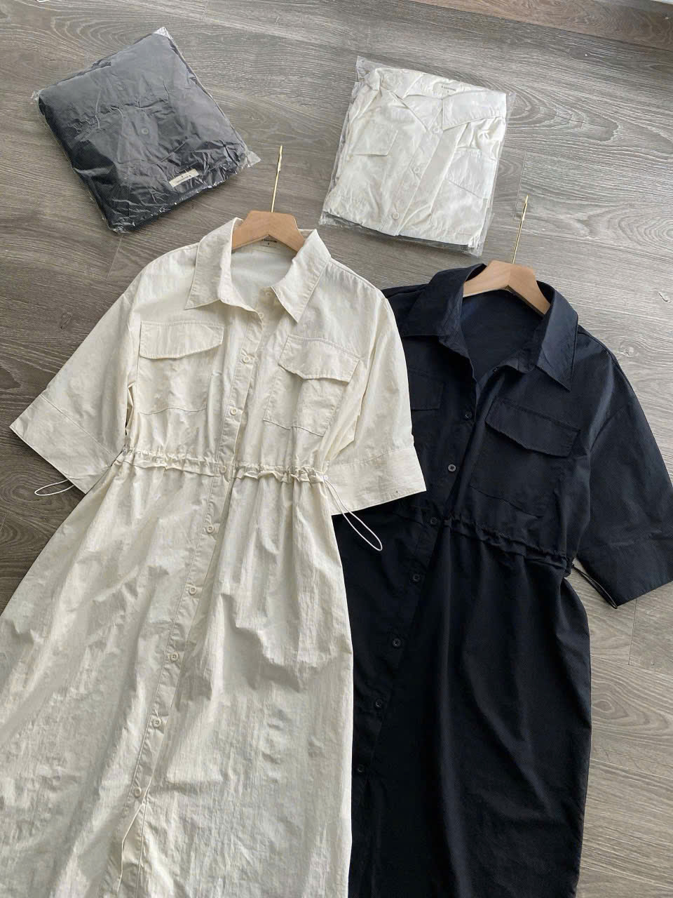 Đầm dài rút dây ( ĐEN )_thumbnail_5