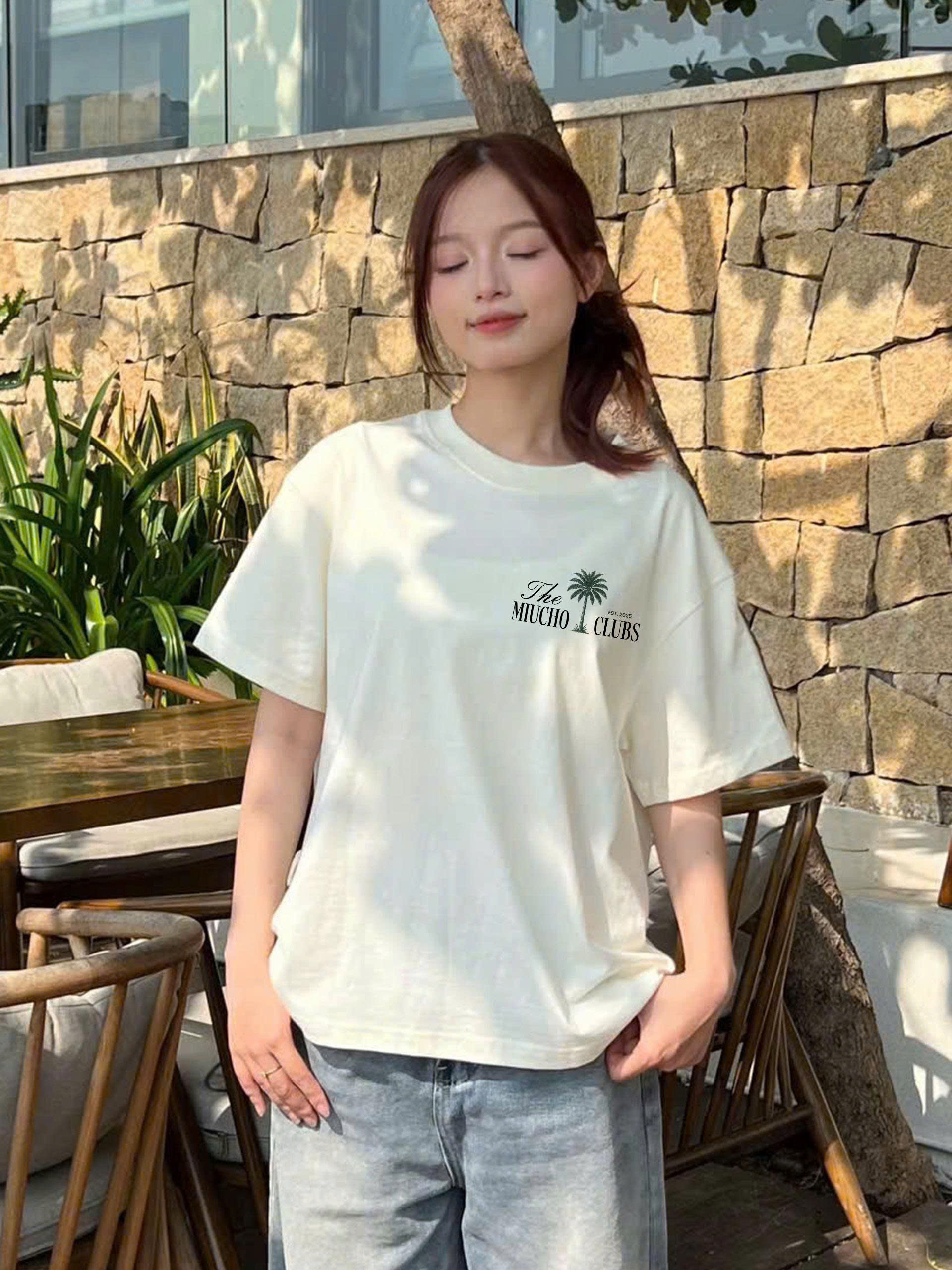 Áo thun local brand form boxy AXD2364 Miucho vải cotton co giãn thoáng mát cổ tròn in mix_thumbnail_3