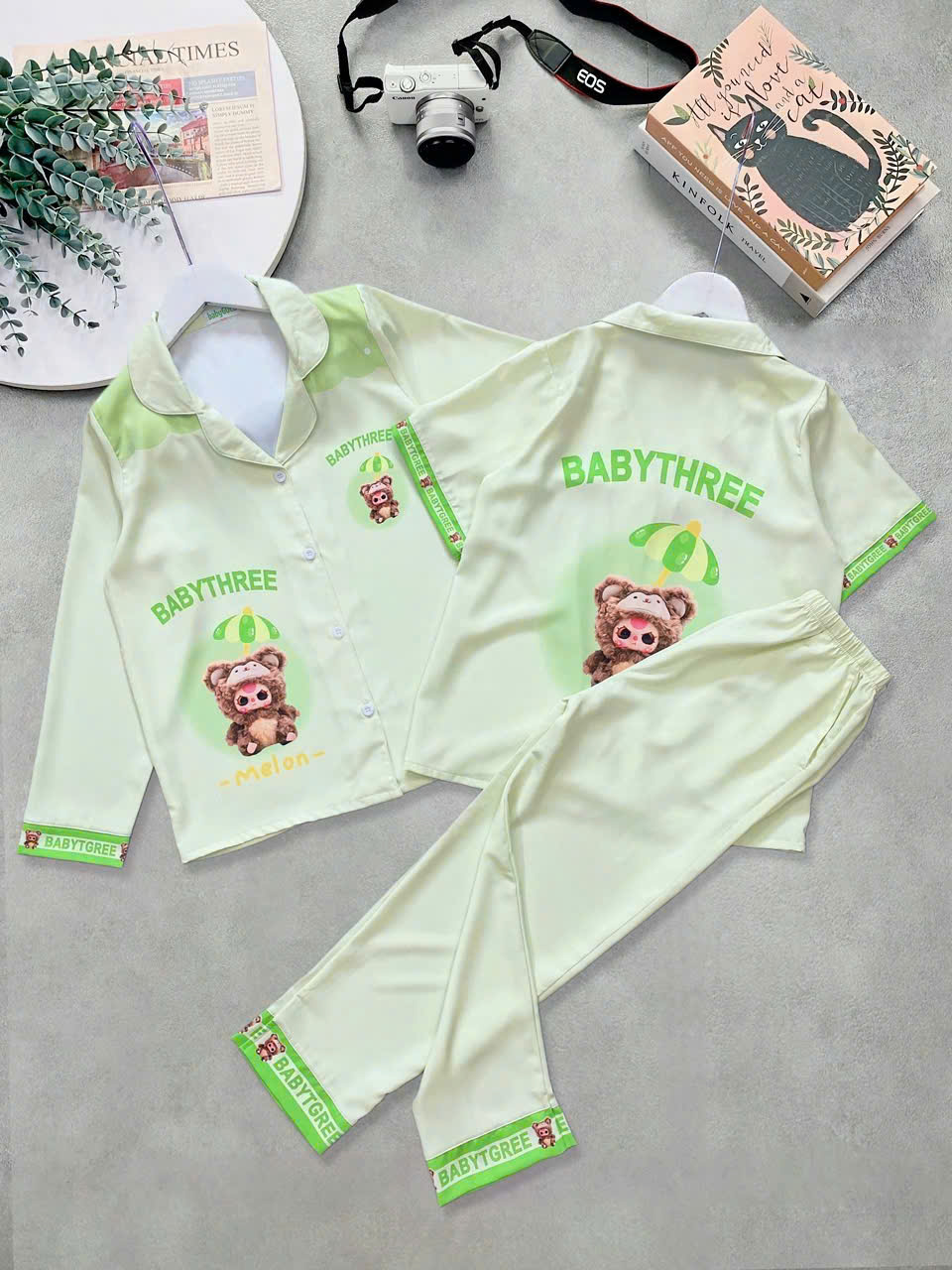 S187 Bộ pizama lụa người lớn (tay dài)_thumbnail_1