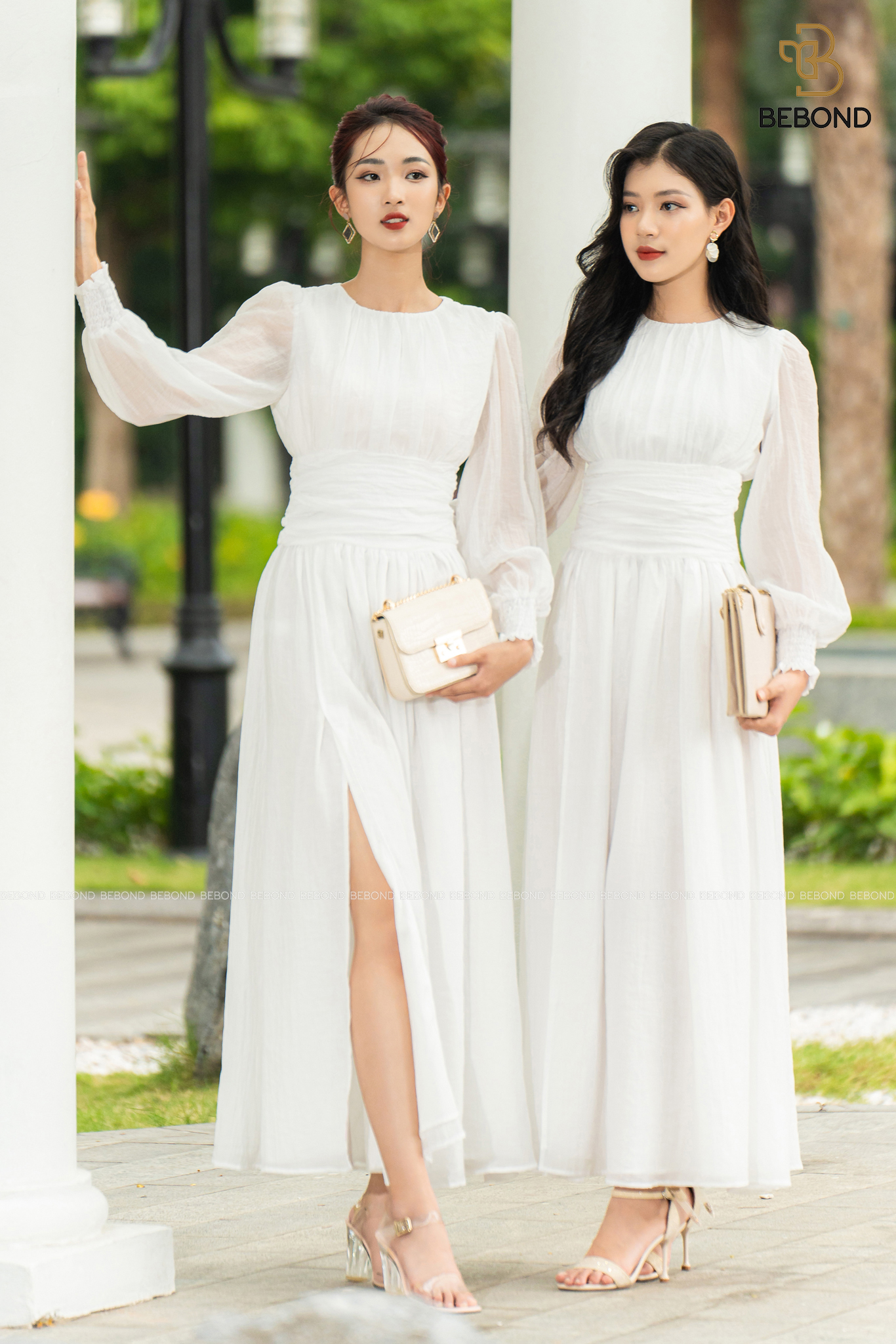 Đầm maxim TRẮNG - Mirabel Dress