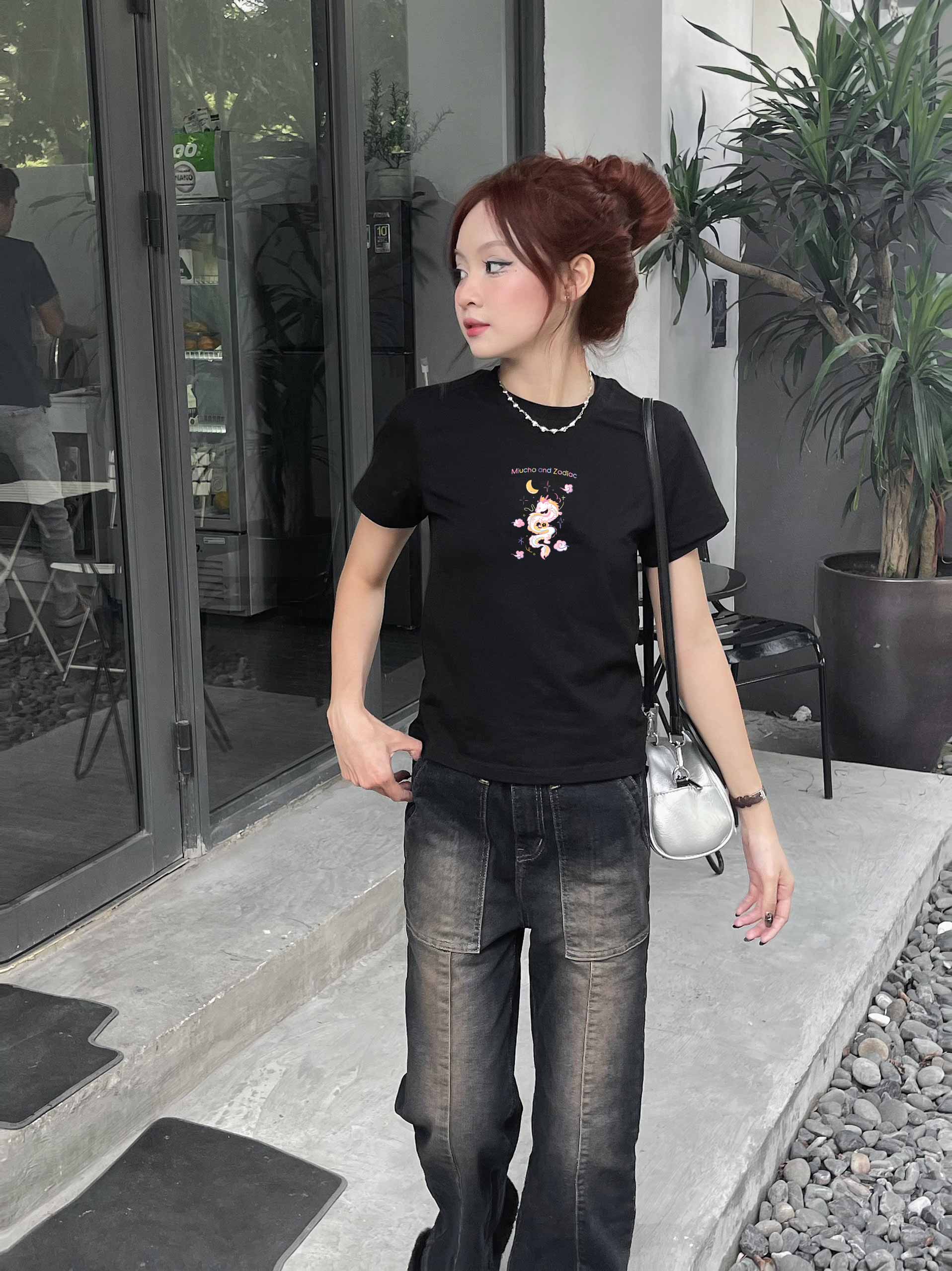 Áo baby tee 12 con giáp tuổi Thìn ( tuổi rồng) ABD399 Miucho cotton cổ tròn in graphic_thumbnail_3