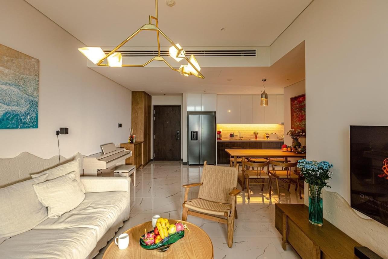 Cho thuê căn hộ The River Thủ Thiêm nội thất cơ bản diện tích 185m².