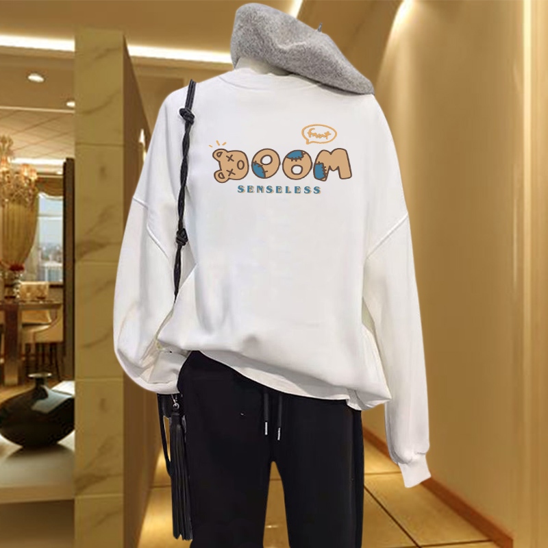 Áo sweater trắng nữ in hình nhiều mẫu - Loza G0114_thumbnail_17