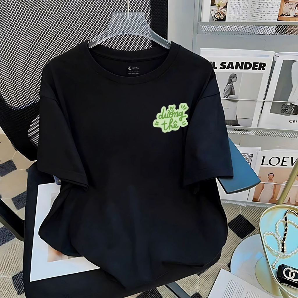 [Form rộng] Áo phông nữ chất liệu cotton co giãn 4 chiều - Áo thun nữ thời trang 𝐋𝐎𝐙𝐀- Mã G0313_thumbnail_6