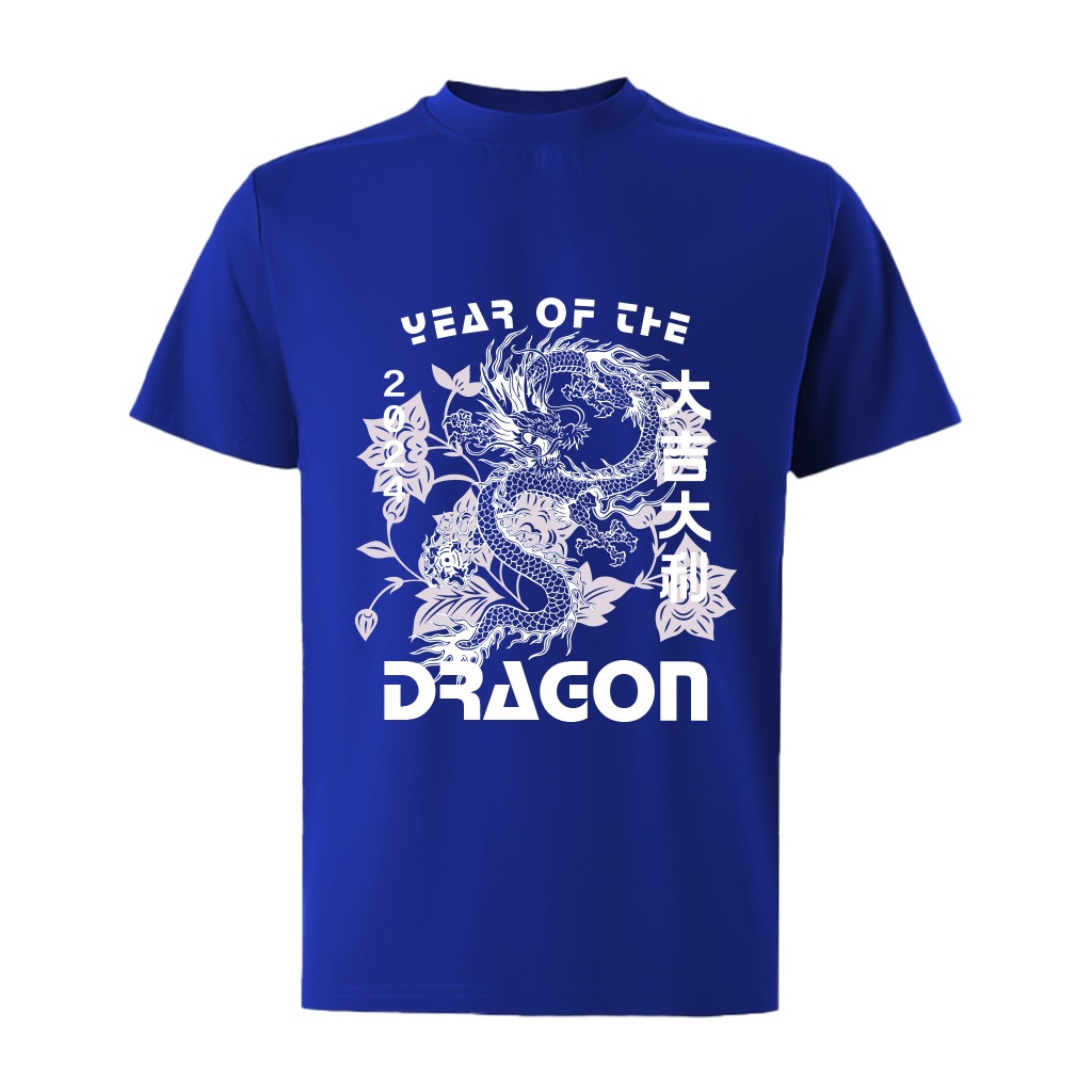 Áo phông nam tết in hình rồng form rộng local brand ATD917 Miucho Iconic tay ngắn vải cotton cổ tròn in artwork_thumbnail_7