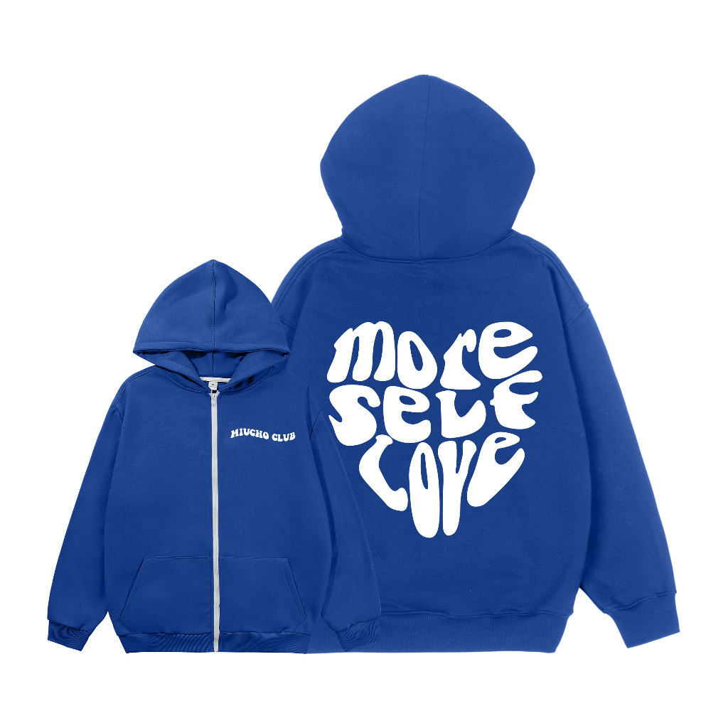 Áo hoodie zip nữ form rộng HZ434 Miucho chân cua in typography_thumbnail_8