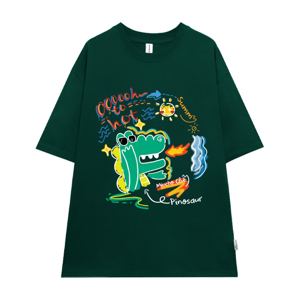 Áo phông nam form rộng nhiều màu ATD1072 Miucho Man tay ngắn cổ tròn in mix_thumbnail_13