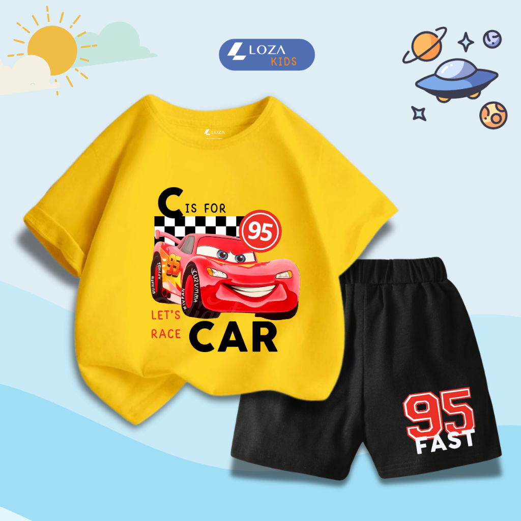 Bộ đồ bé trai in hình Ô tô - Loza SB313_thumbnail_6