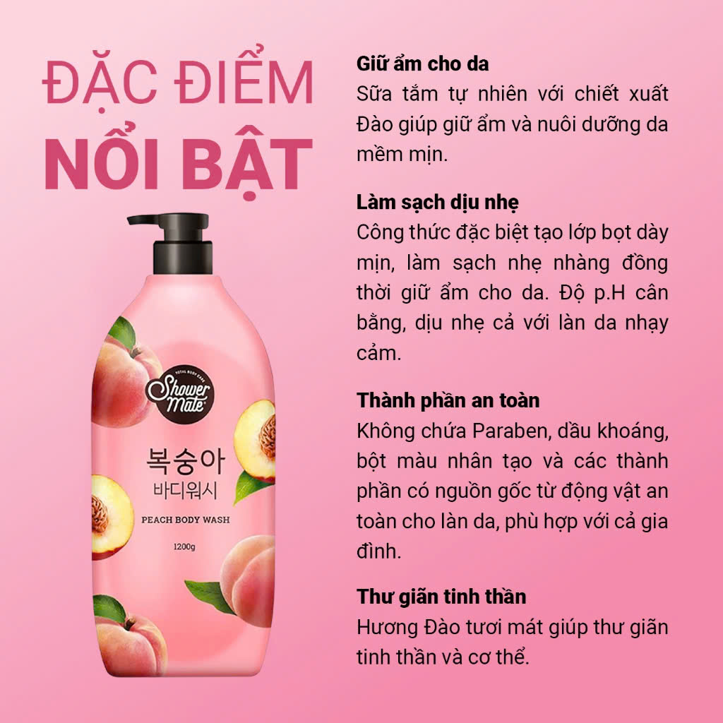 Sữa Tắm Hàn Quốc Showermate Natural 1.2kg_thumbnail_6