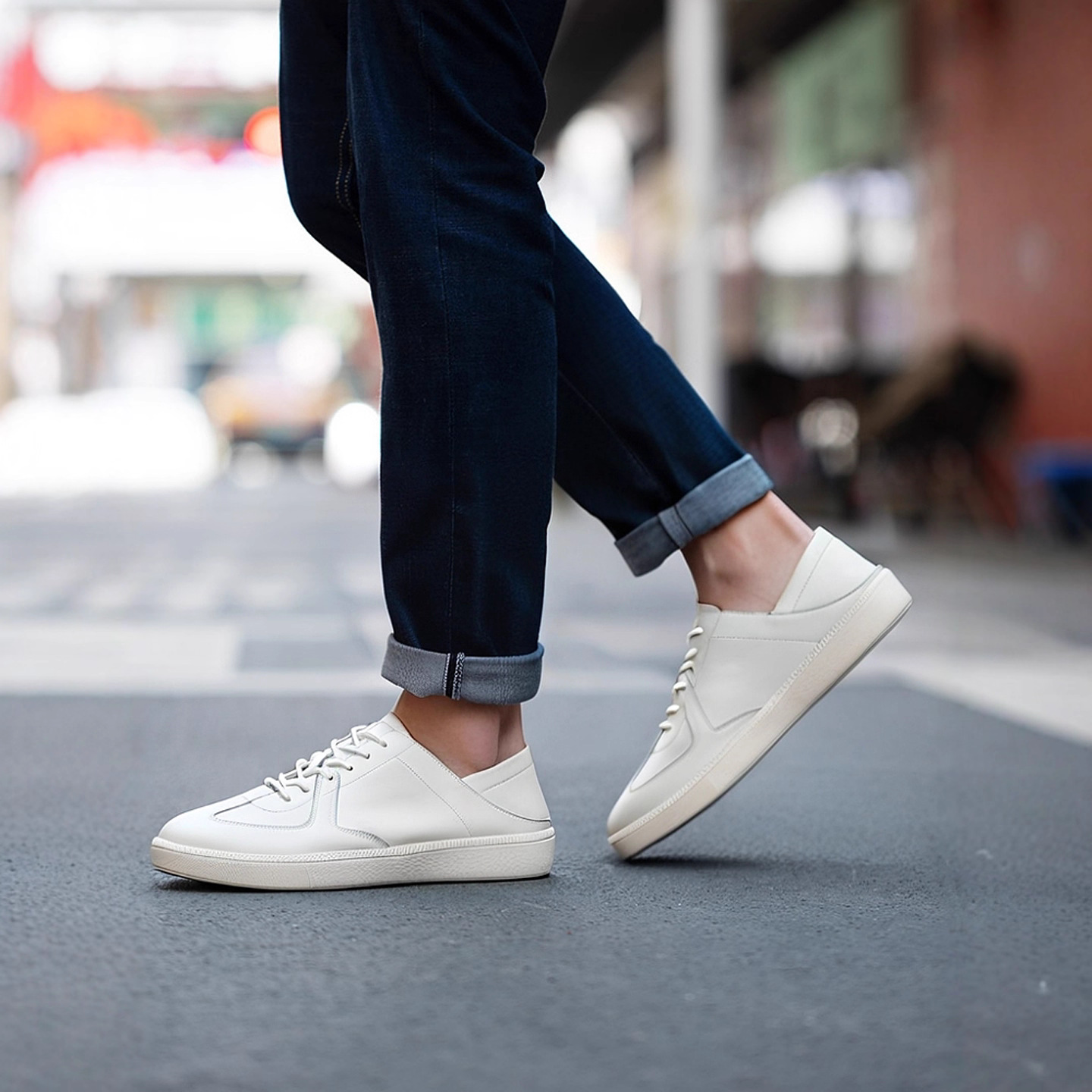 Giày thể thao nam da bò thật – Mềm mại, retro, dây buộc đa năng_thumbnail_4