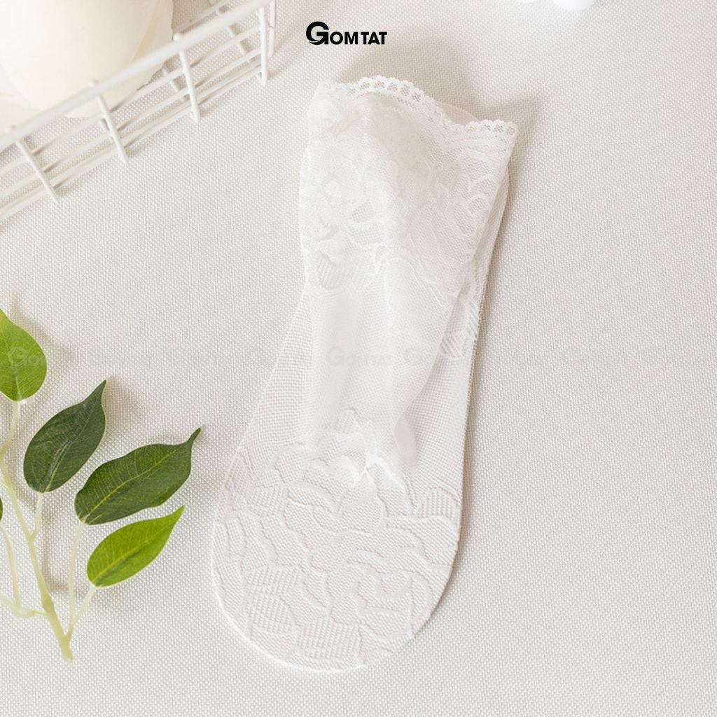 Vớ ren nữ cổ ngắn họa tiết A070_thumbnail_1