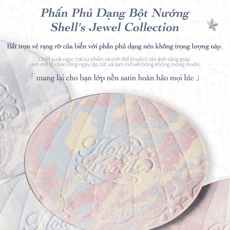 [FLOWER KNOWS] Phấn phủ nén Flower Knows Shell 's Jewel_thumbnail_3