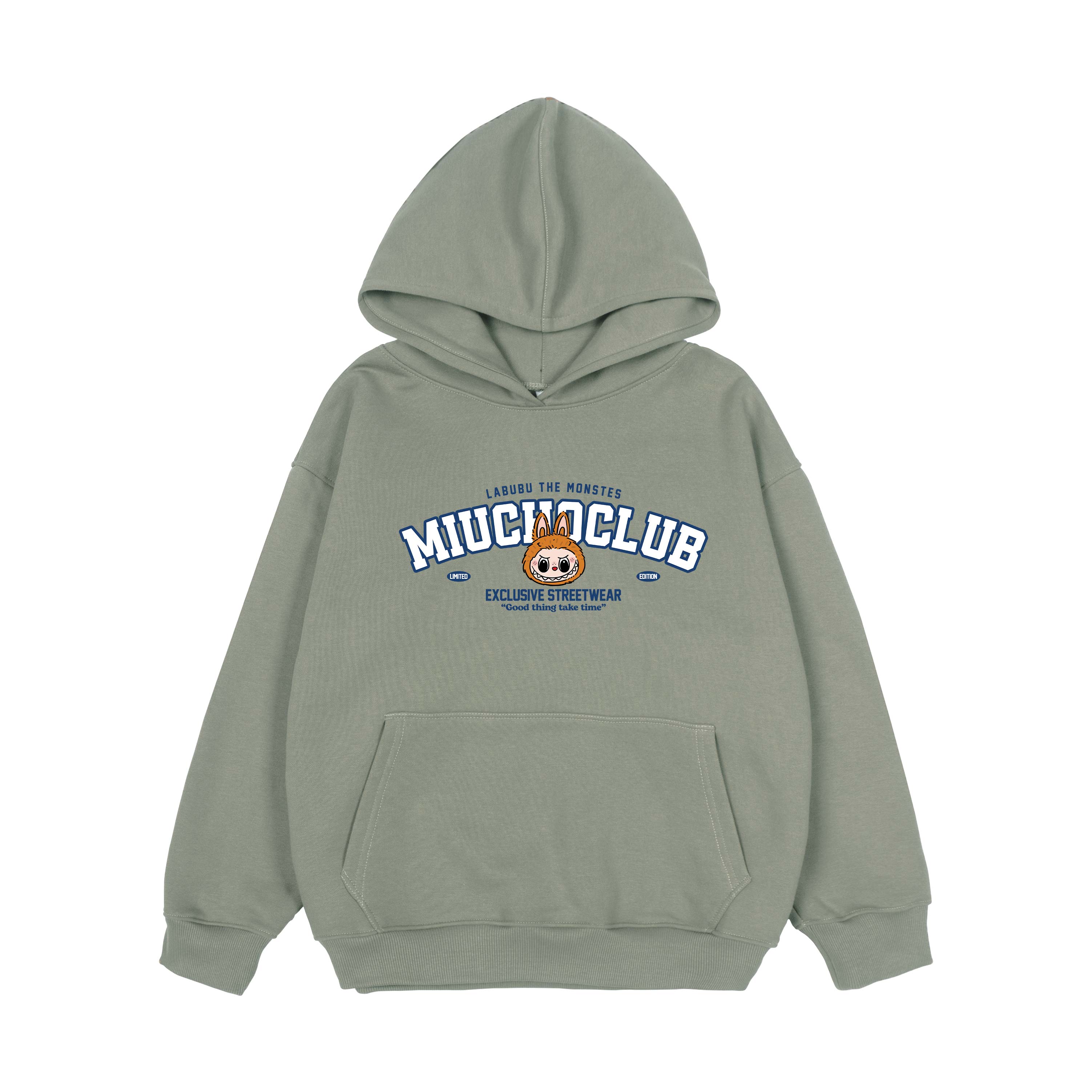 Áo hoodie labubu unisex form rộng HDD1404 Miucho nỉ chân cua dày dặn in mix_thumbnail_8