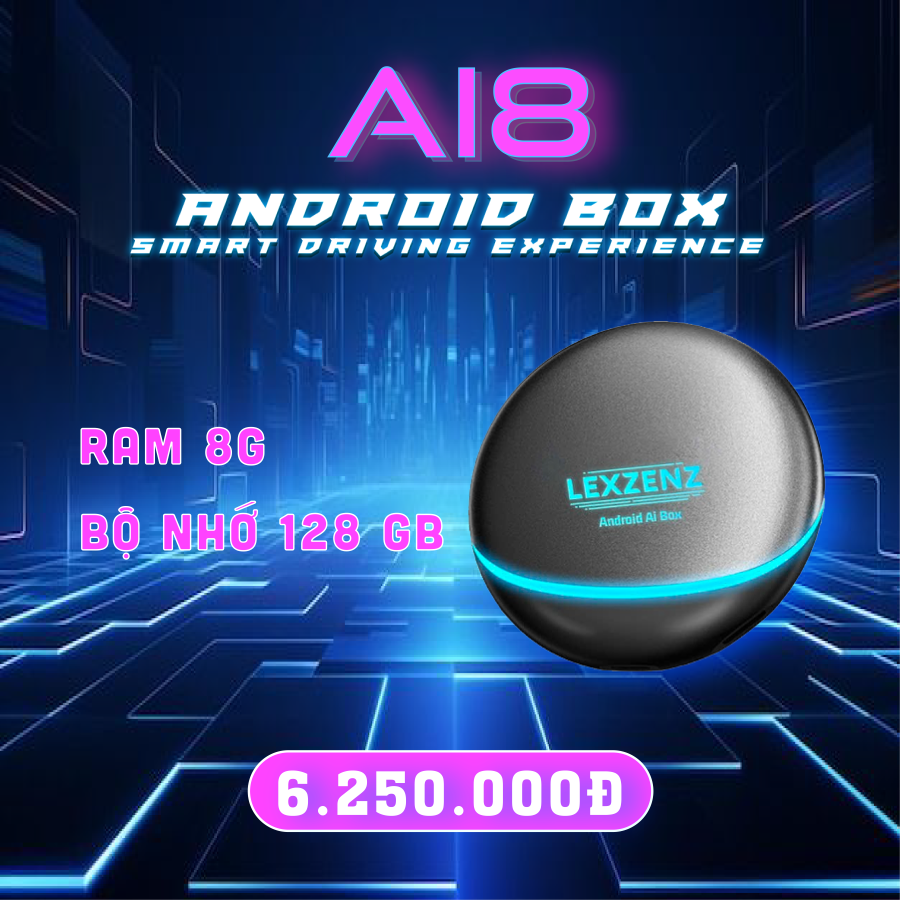Android Box Ai8 thương hiệu Lexzenz