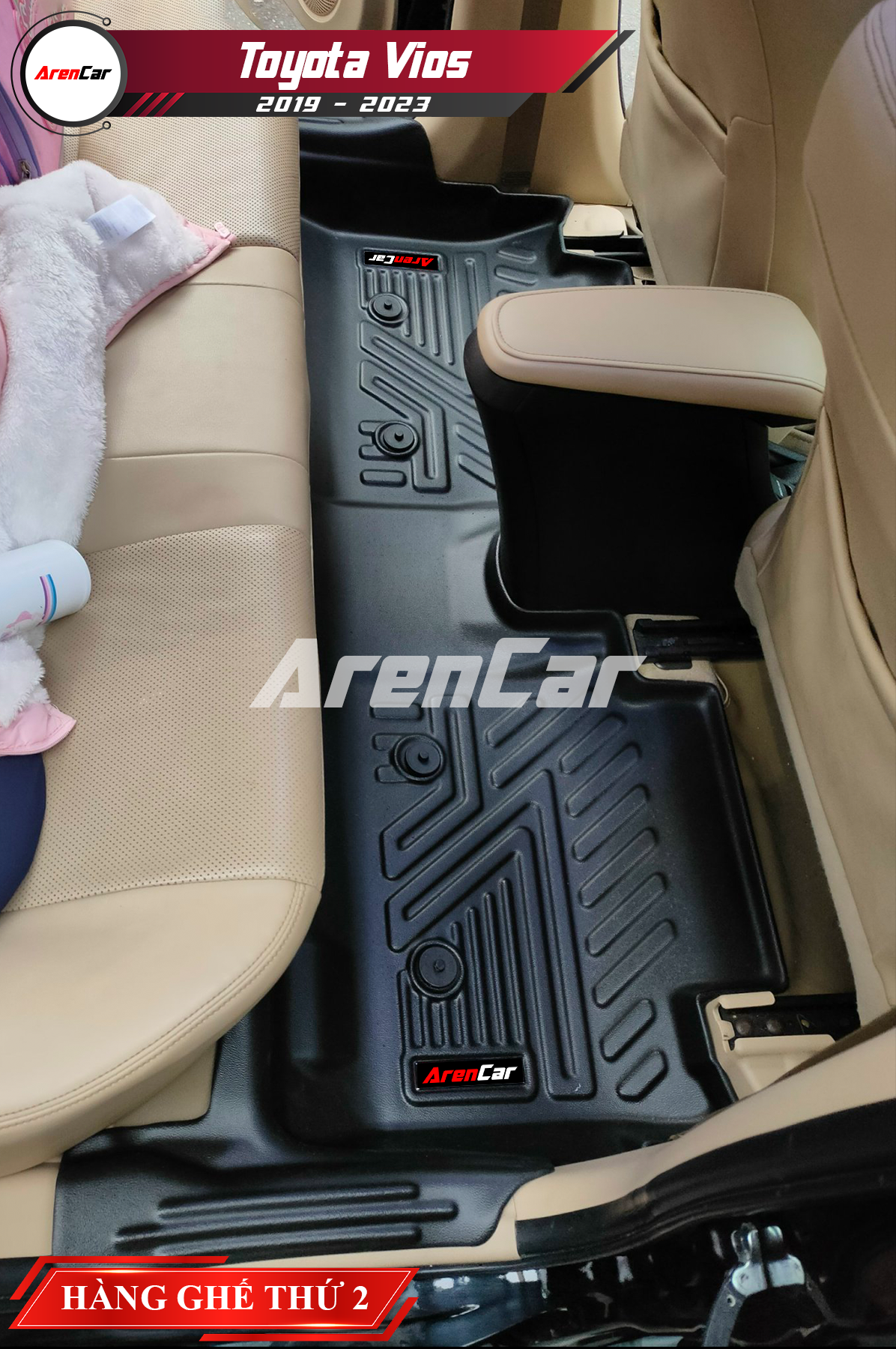 [Aren Car] Thảm Lót Sàn Ô Tô TPE Nhựa Đúc Toyota Yaris_thumbnail_23