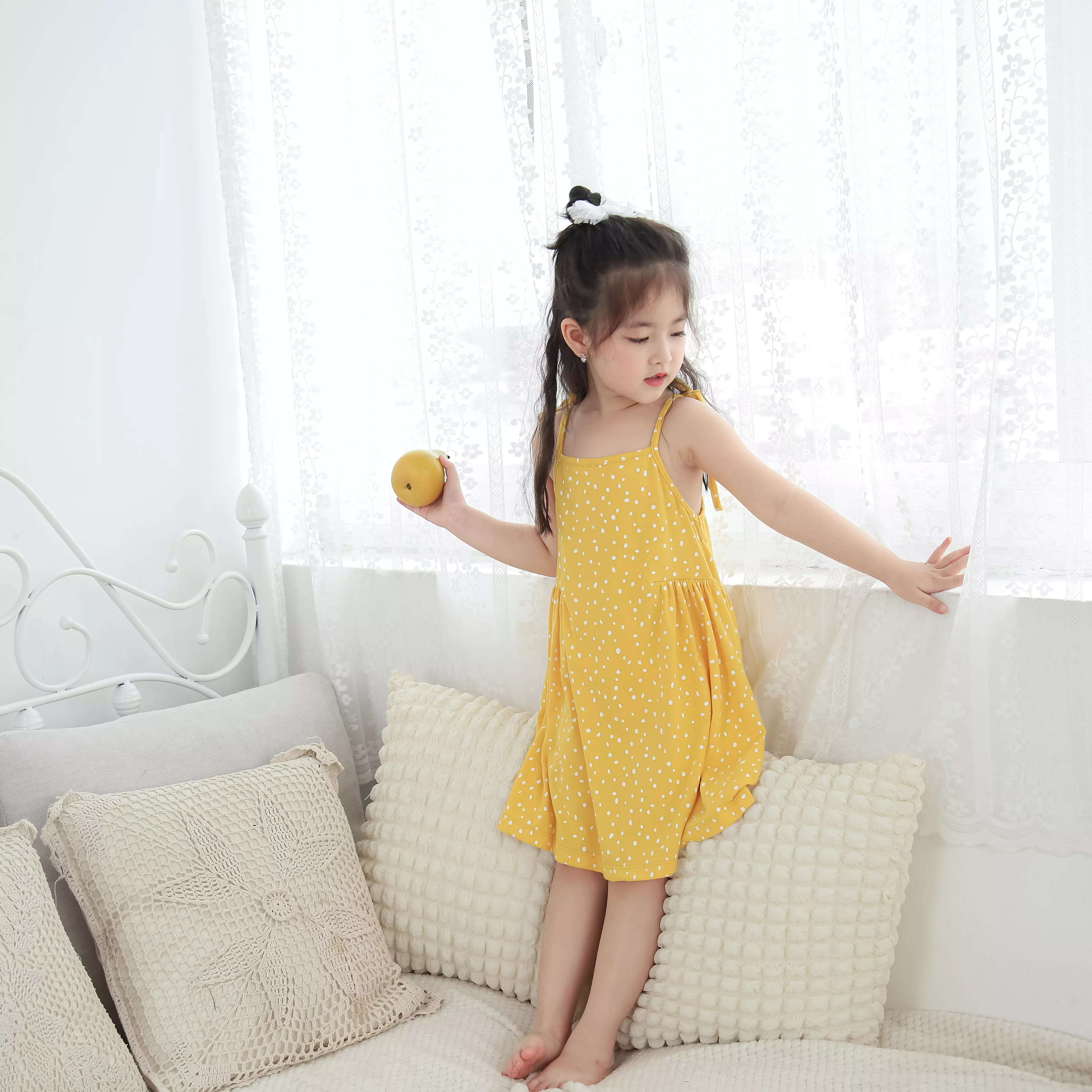 Váy thun hai dây buộc nơ vai_thumbnail_4