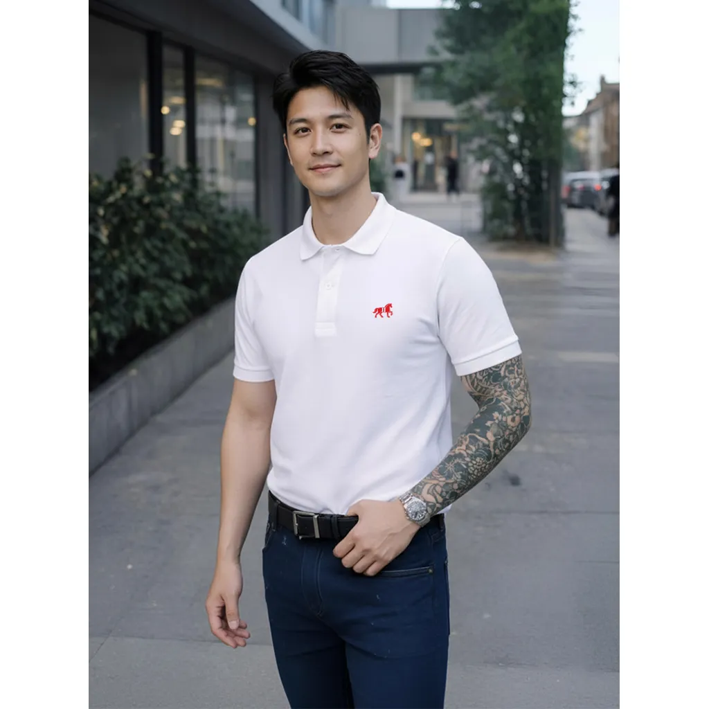 Áo polo nam form vừa basic Polux dễ phối 3357_thumbnail_3