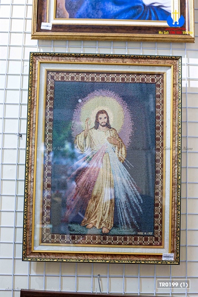 Tranh Dệt Ý Chúa Thương Xót 47x63cm_thumbnail_3