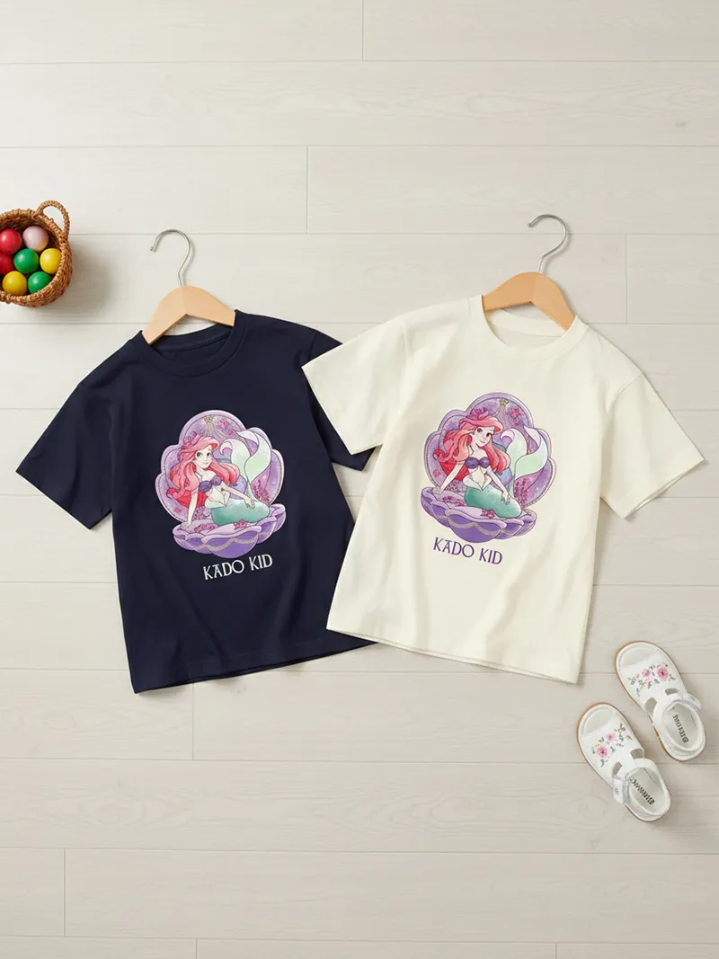 Áo thun bé gái Nàng Tiên Cá Kado 3185_thumbnail_6