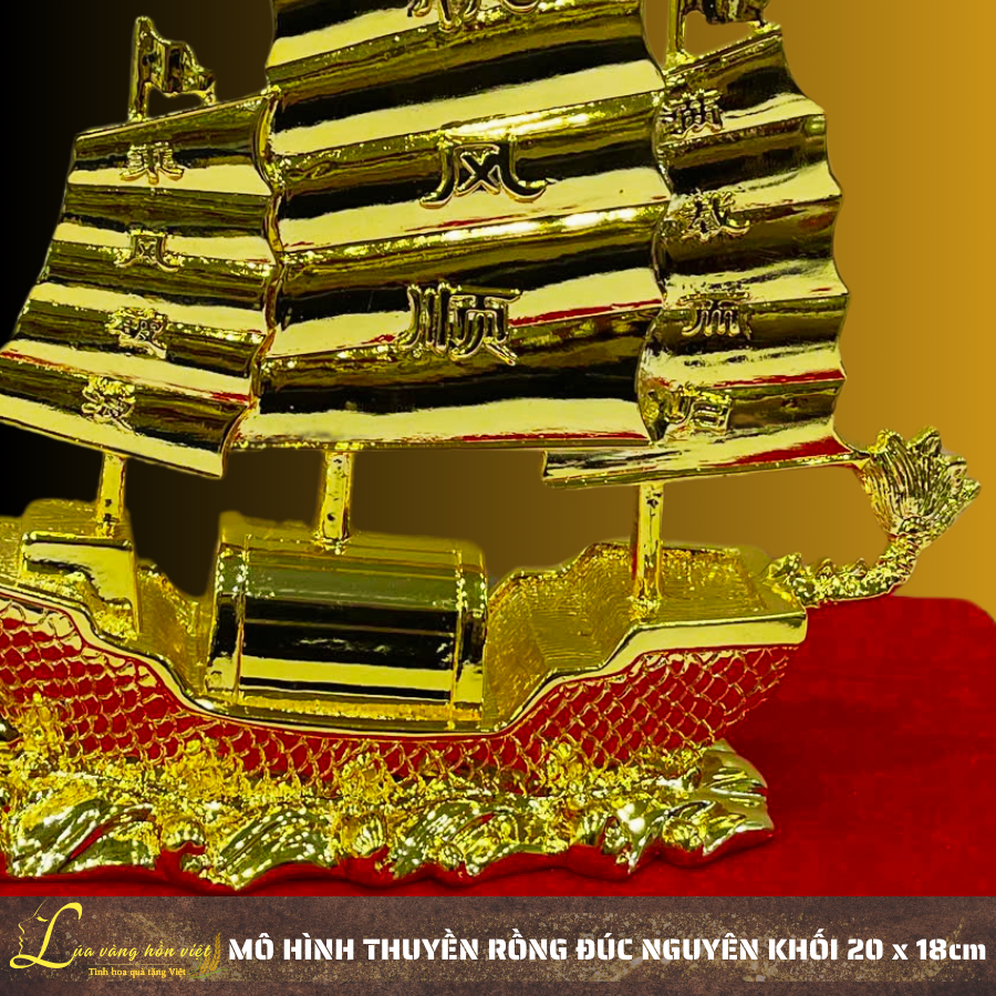 THUYỀN RỒNG ĐÚC NGUYÊN KHỐI 20x18cm_thumbnail_5