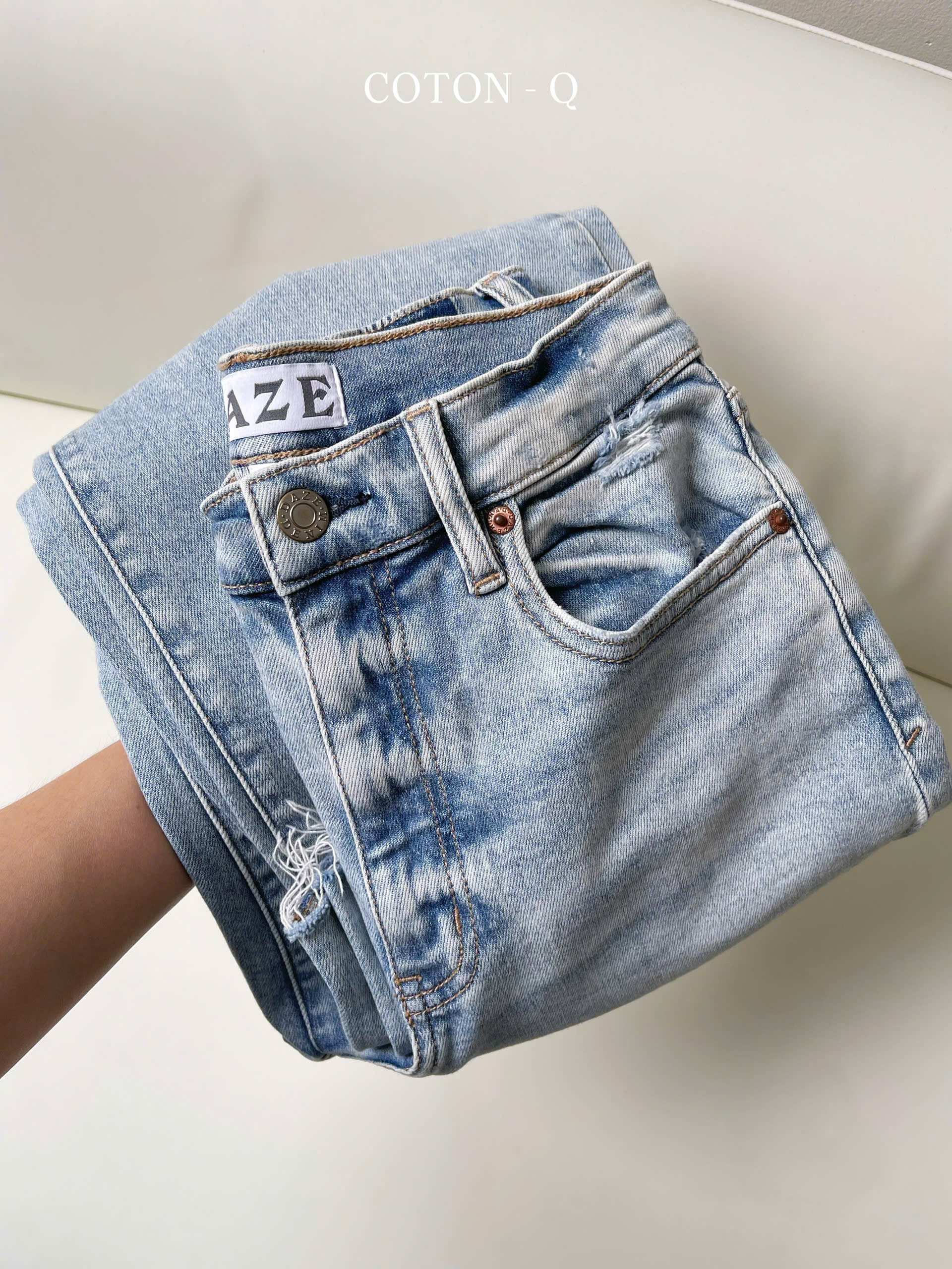 Quần jean suông tua gấu_thumbnail_2