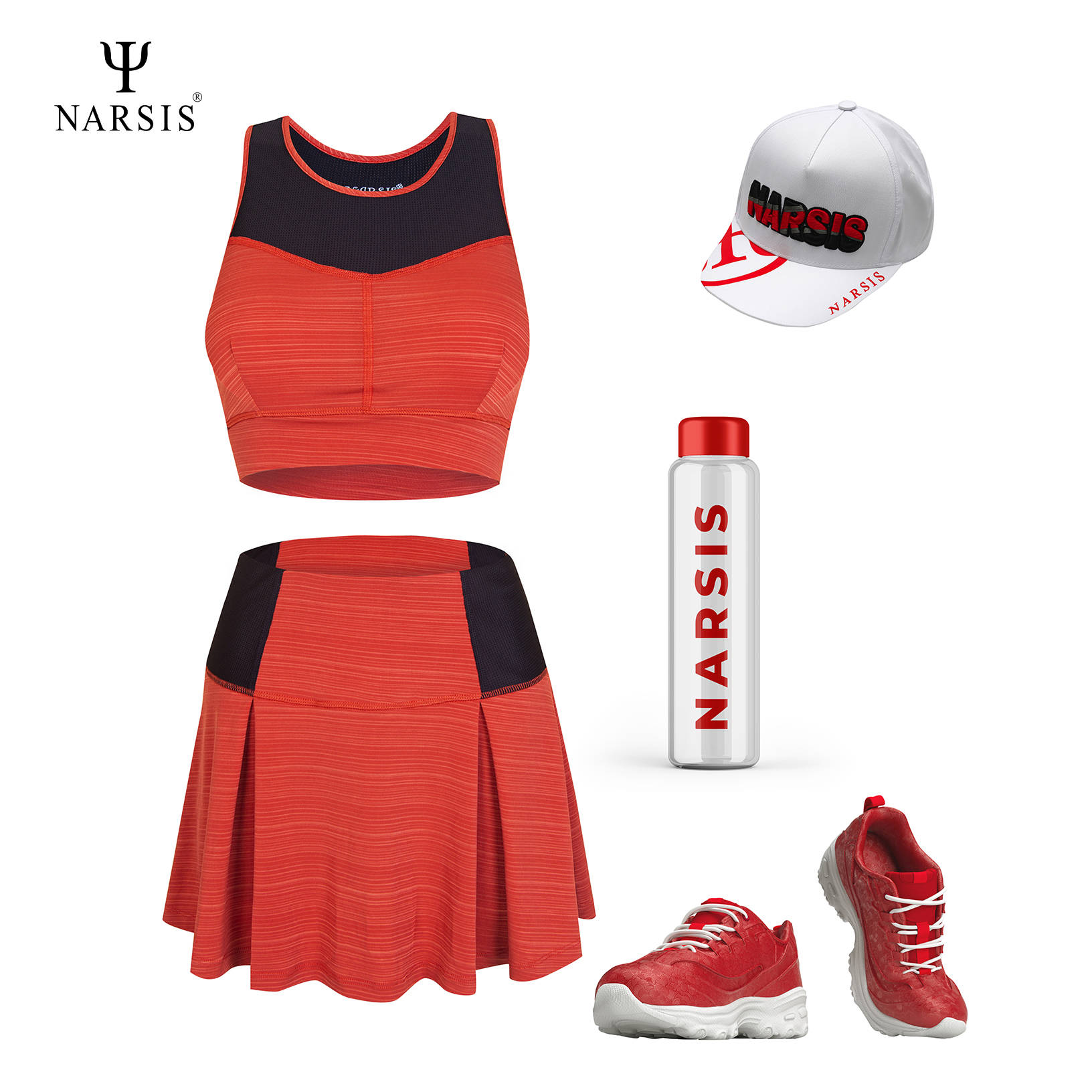 BỘ TẬP NỮ H0023 NARSIS PE NHẸ, THOÁNG KHÍ, THẤM MỒ HÔI, CHẤT LIỆU BỀN, CHỐNG NẮNG