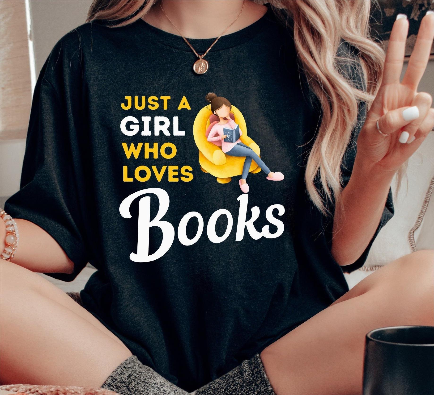 Book Lover Shirt Women - Funny Bookworm Tee Bibliophile Gift Reading T-Shirt Book Club Sweatshirt_thumbnail_3
