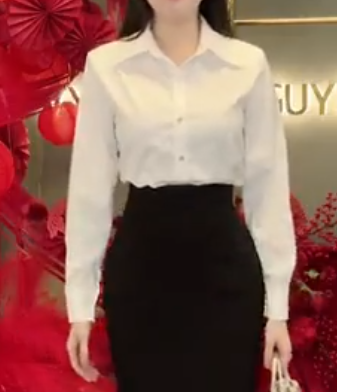 Áo Sơ Mi Trắng Basic