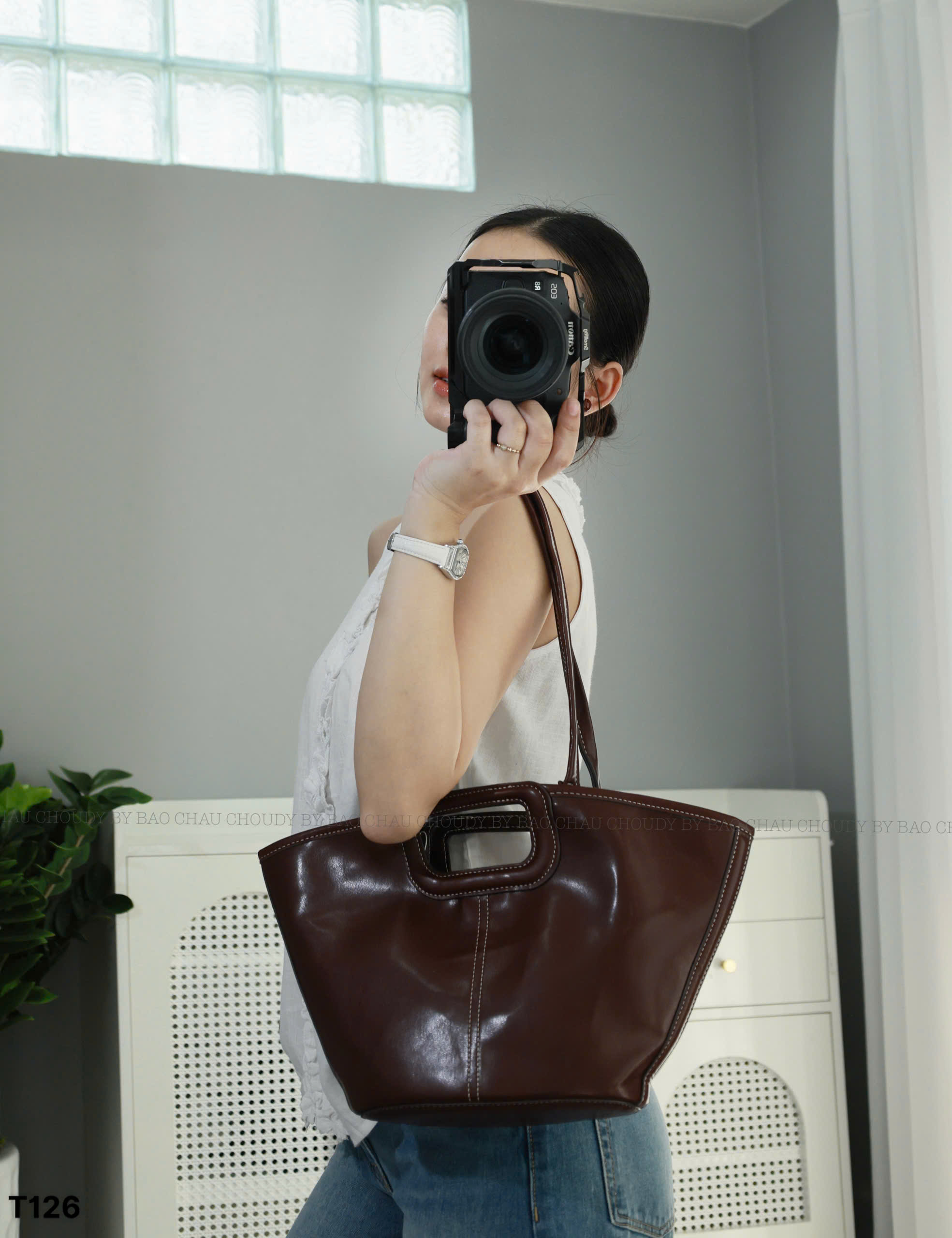 T126 TÚI XÁCH 2 MÀU