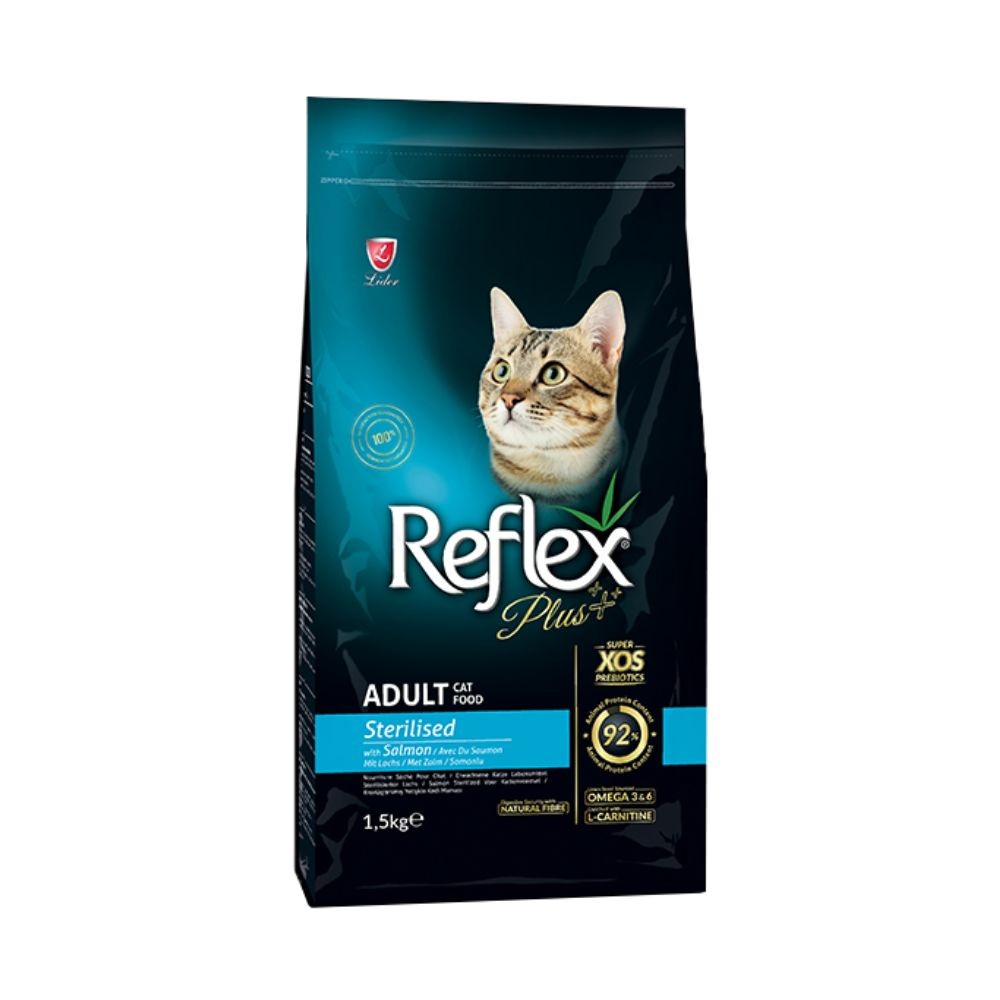 Thức ăn cho mèo Reflex Plus Sterilised Adult Cat Food with Salmon (Cá Hồi)