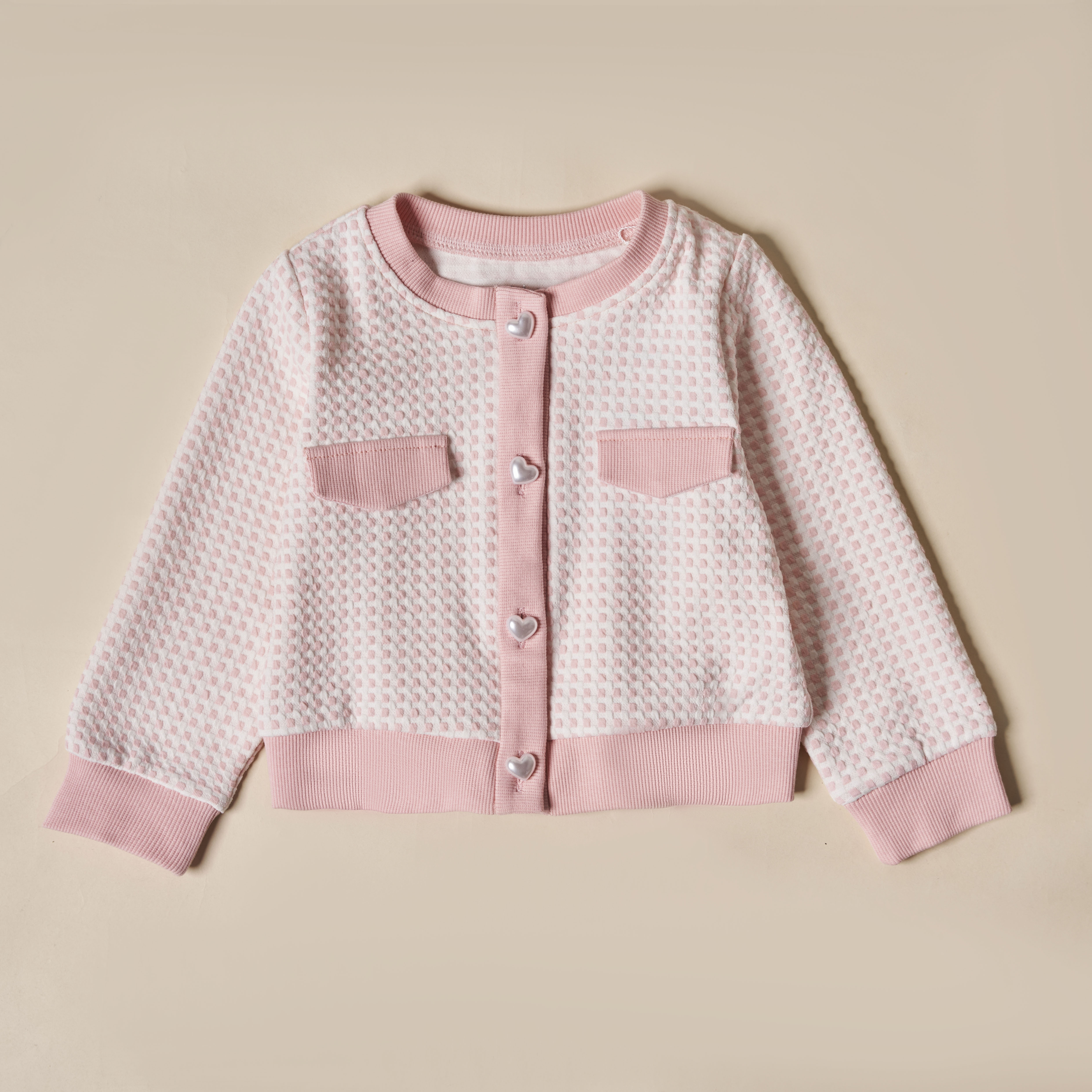 Áo khoác cổ tròn phối bo_thumbnail_0