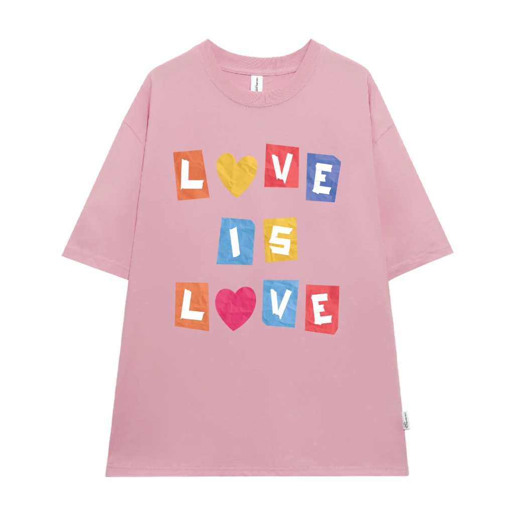 Áo thun cuple trái tim cực xinh form rộng local brand ATD945 Miucho tay ngắn cổ tròn in mix_thumbnail_7