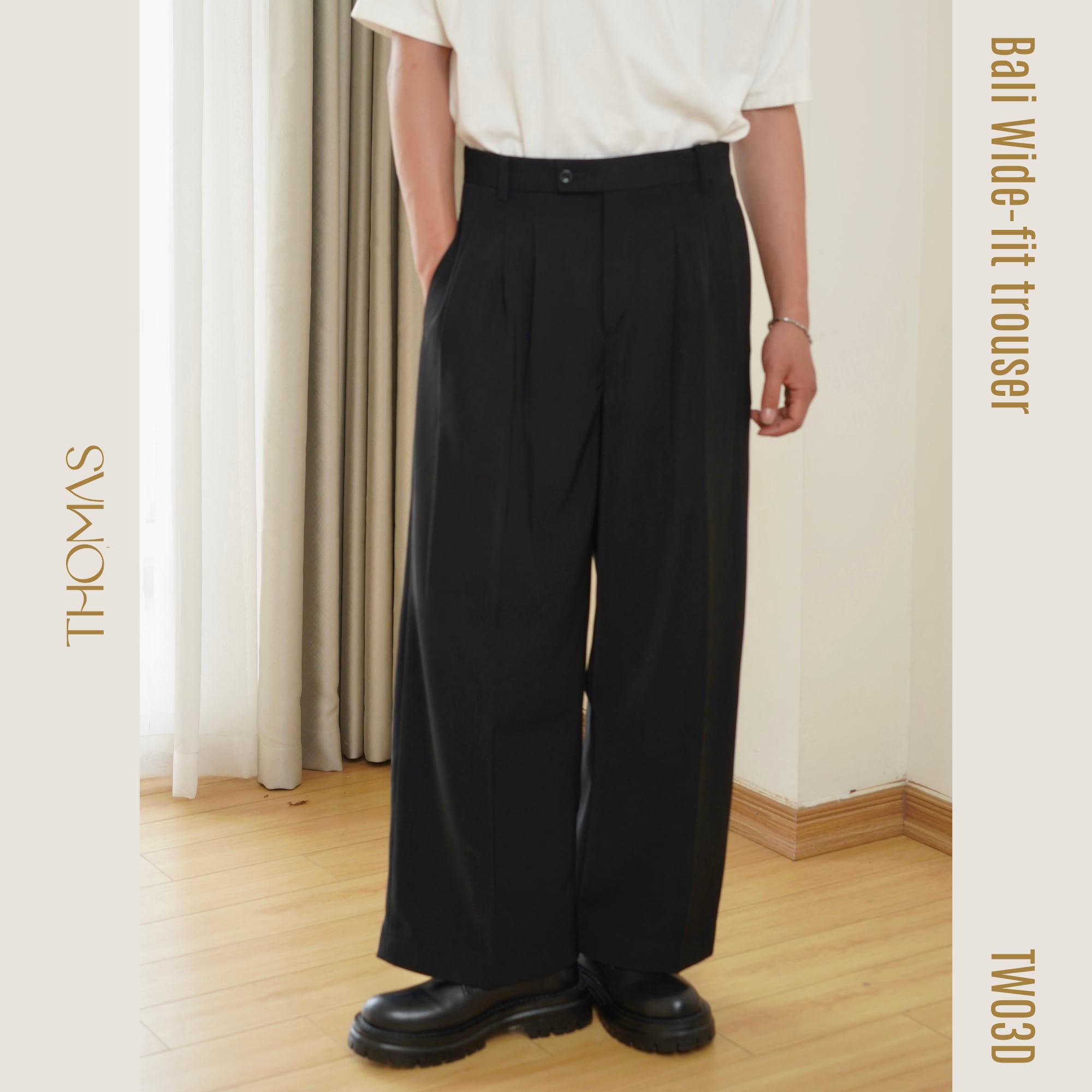 Quần Dài Thomas Bali Vải Thái Form Wide Leg_thumbnail_7