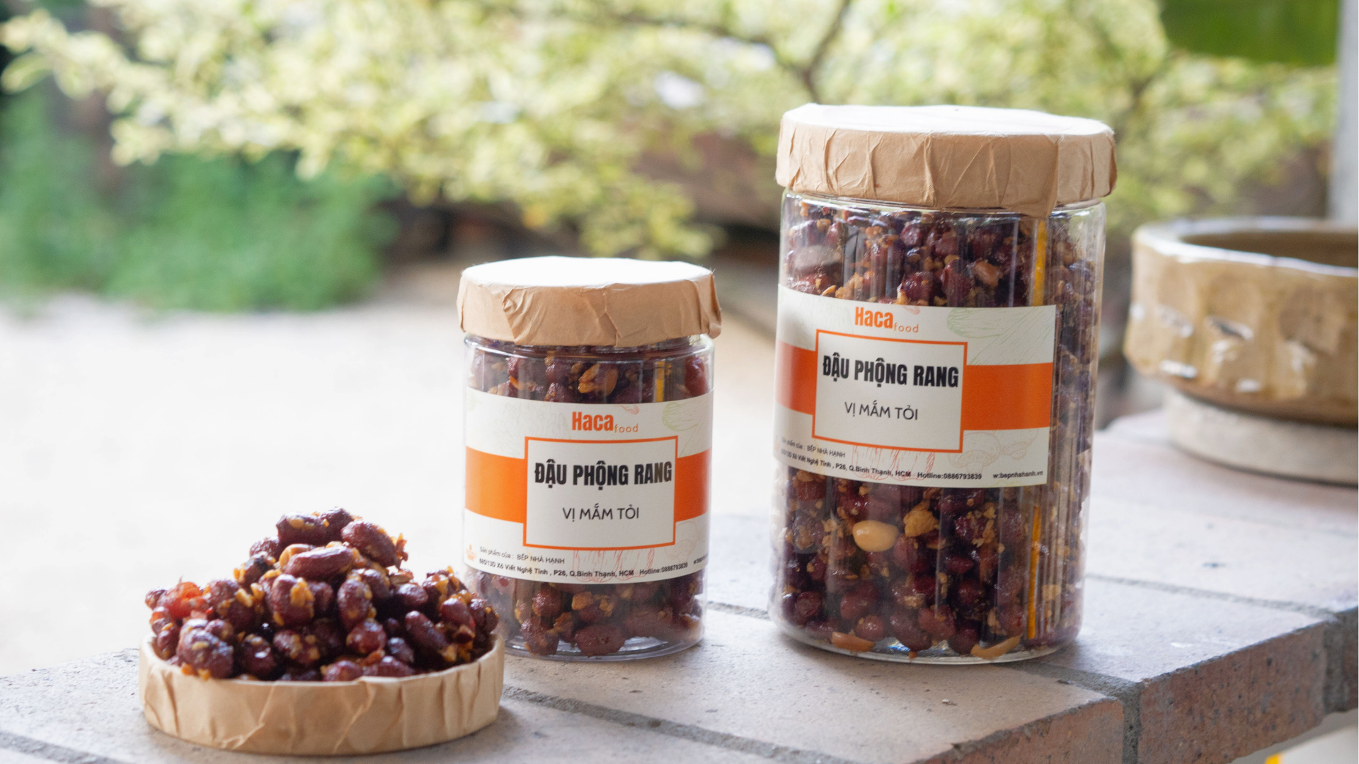 đậu phộng rang mắm tỏi