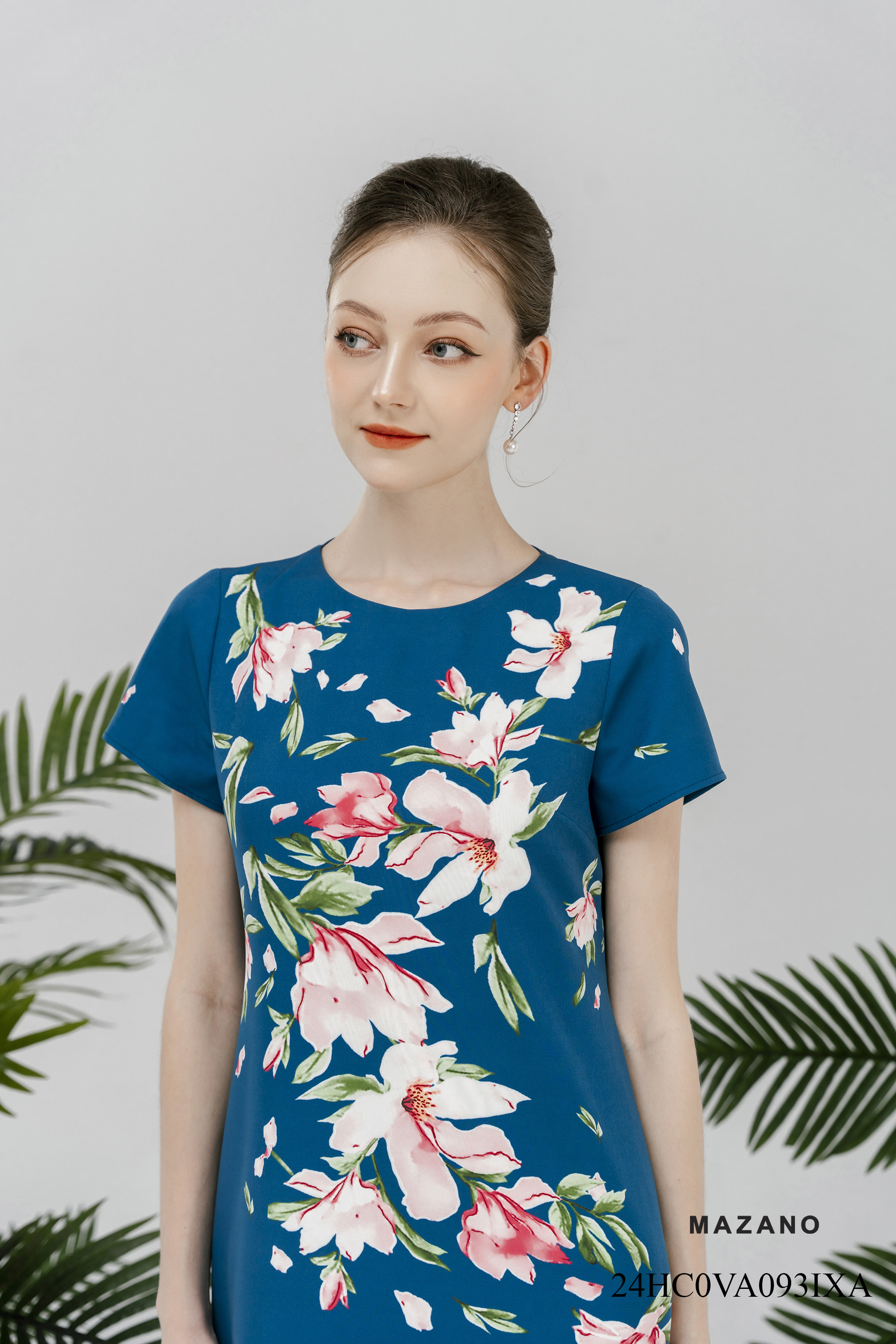 Đầm suông in hoa lan thiết kế bố cục_thumbnail_4