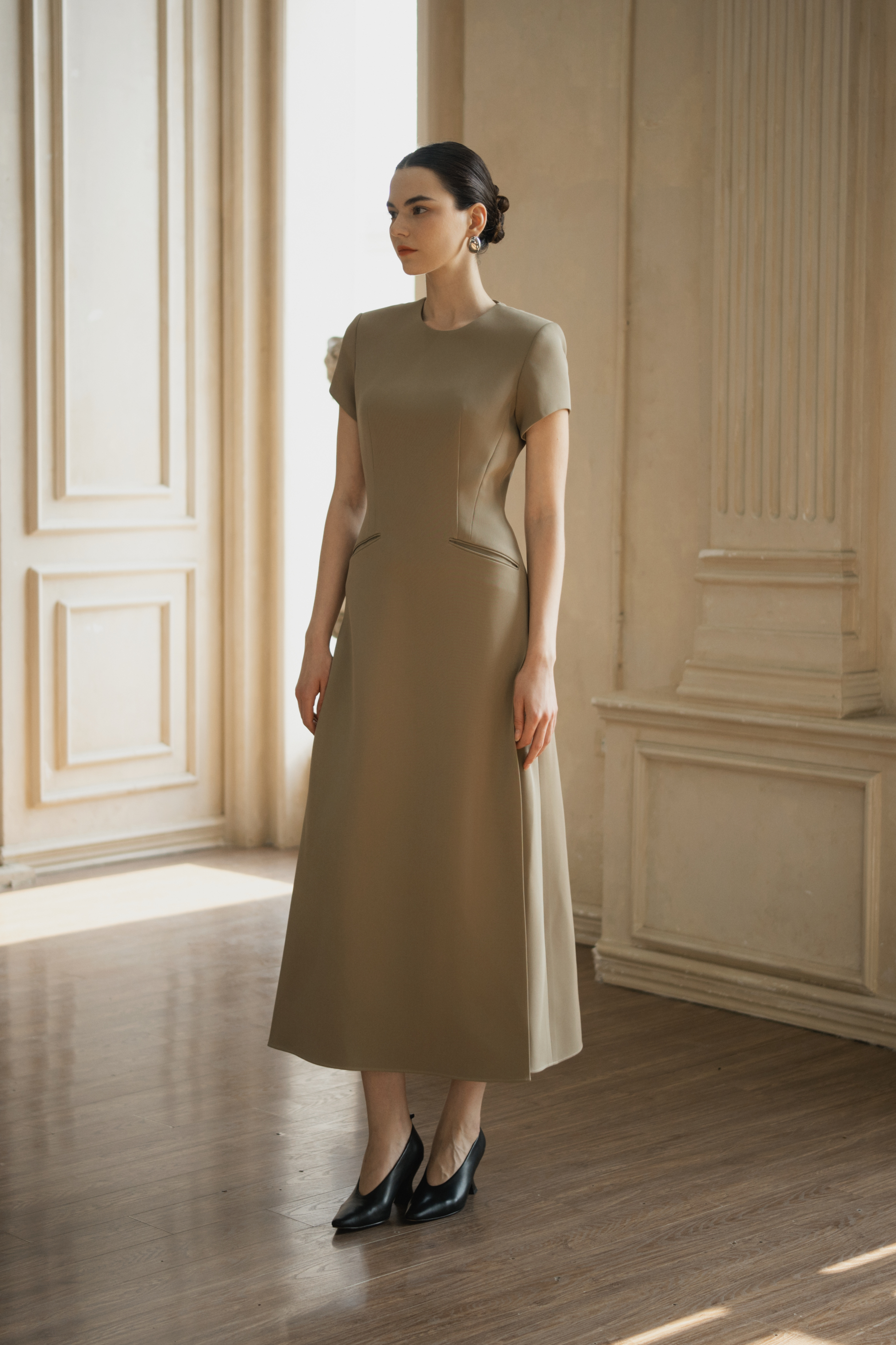 SERENA DRESS - Brown_thumbnail_0