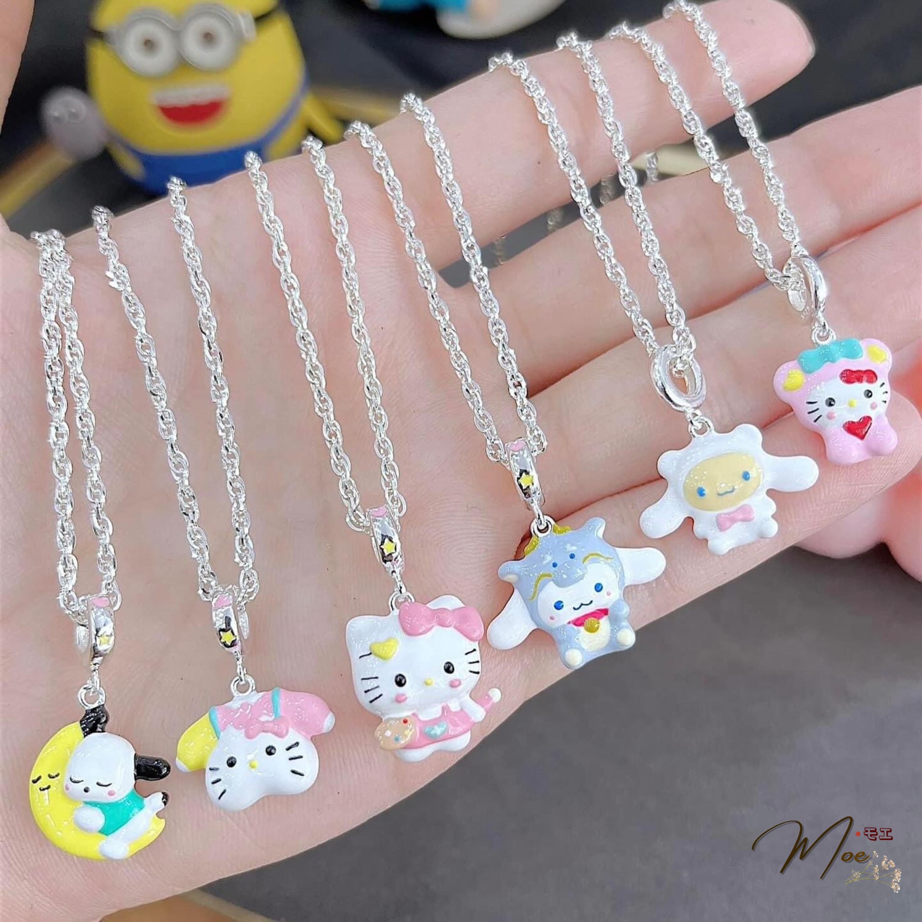 B64 - Dây chuyền mặt hoạt hình cho bé