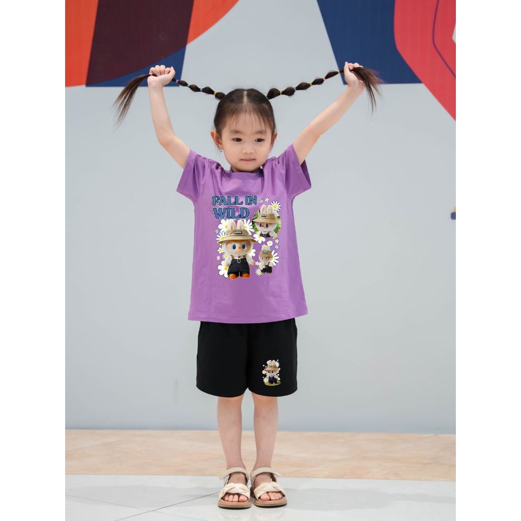 Bộ đồ bé gái in hình 'LABUBU fall in wind' - SB111_thumbnail_1