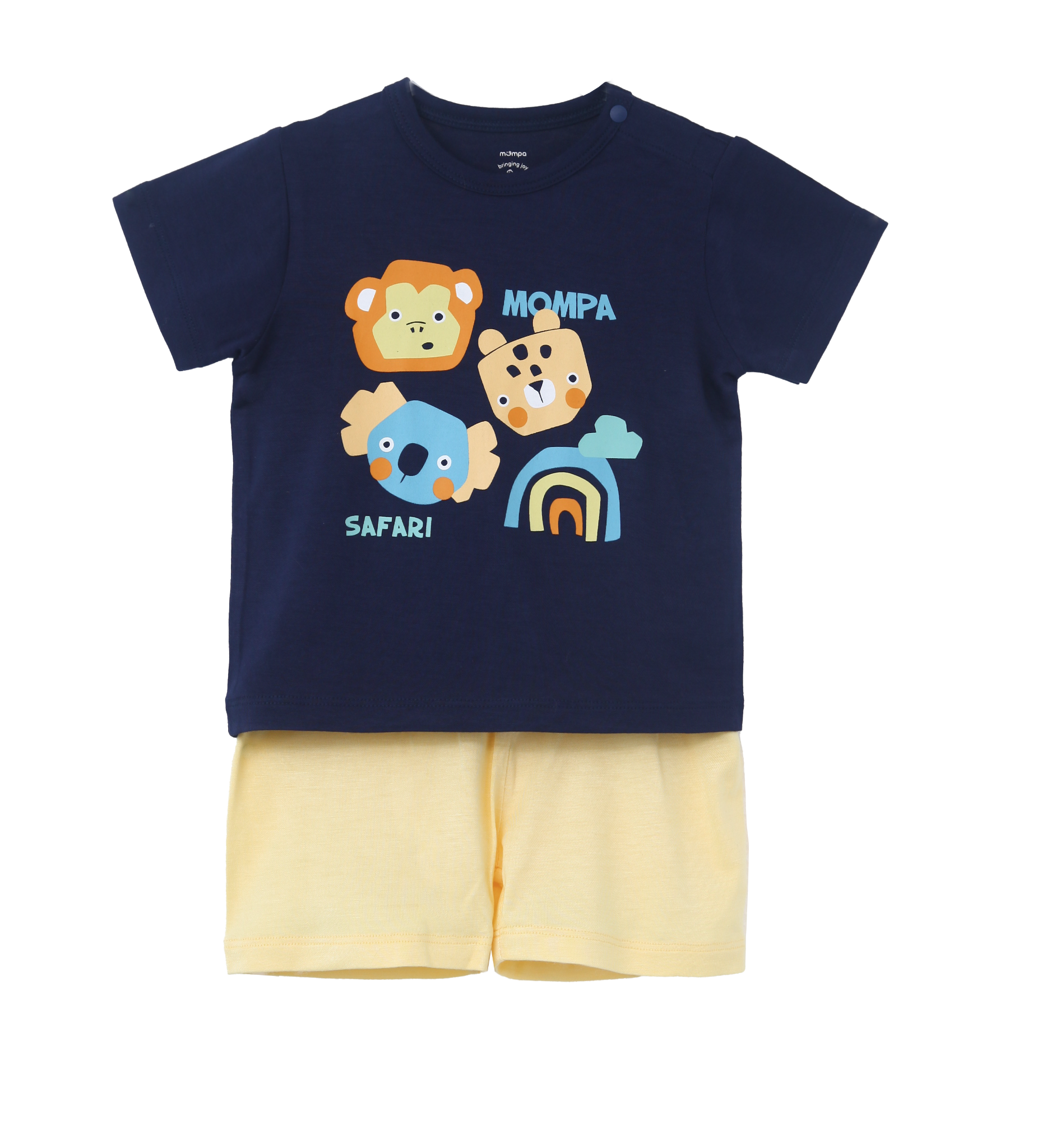 494 MOMPA Bộ cộc tay bé trai 3 màu sz 6-9m - 140k