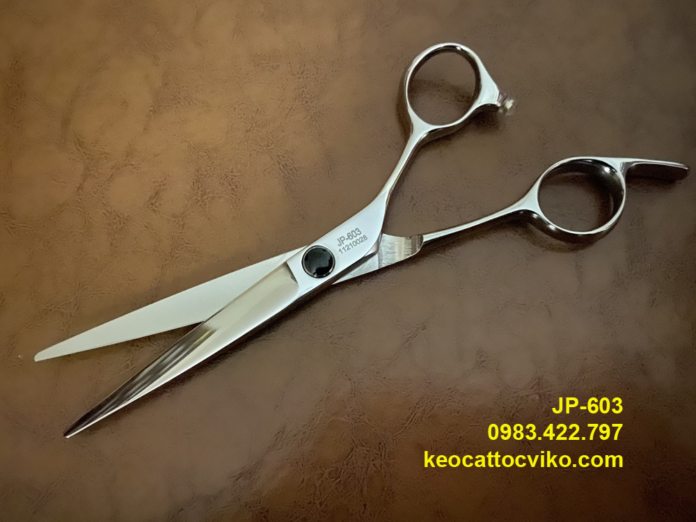 Kéo cắt tóc Viko LS JP603, size kéo 6 inches, bảo hành 1 năm_thumbnail_3