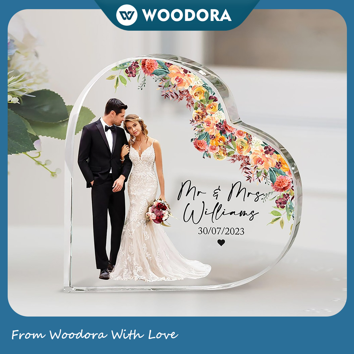 Khung Ảnh Pha Lê - In Theo Yêu Cầu, Lưu Giữ Ký Ức, Quà Tặng Độc Đáo