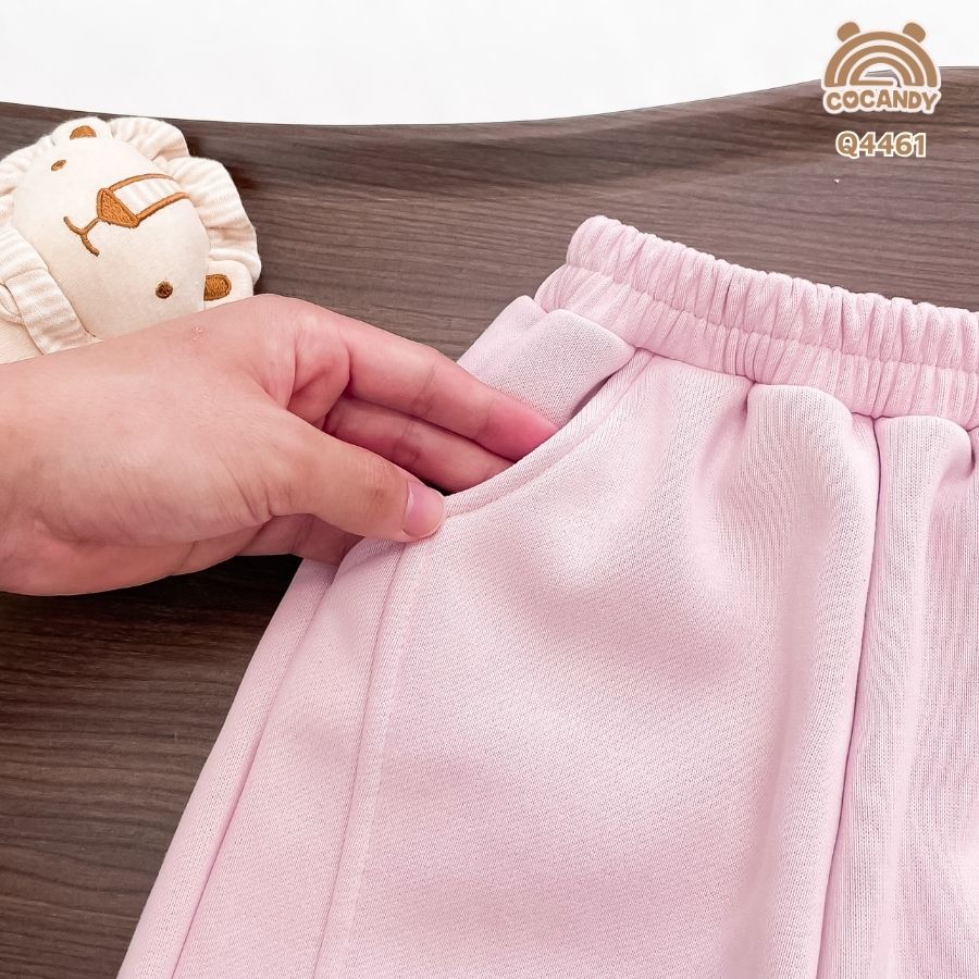 Quần dài nỉ HỒNG nẹp chéo_thumbnail_5