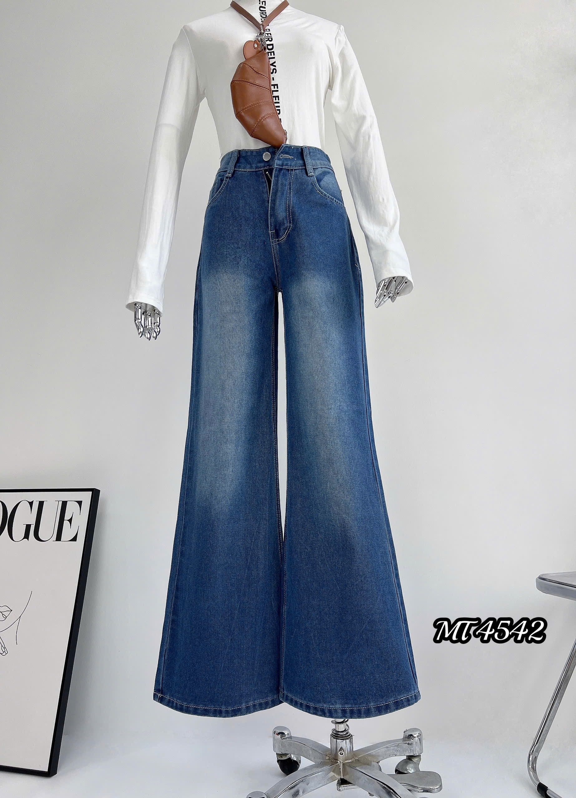 [MT4502] QUẦN ỐNG RỘNG CAO CẤP - PHONG CÁCH ULZZANG HÀN QUỐC